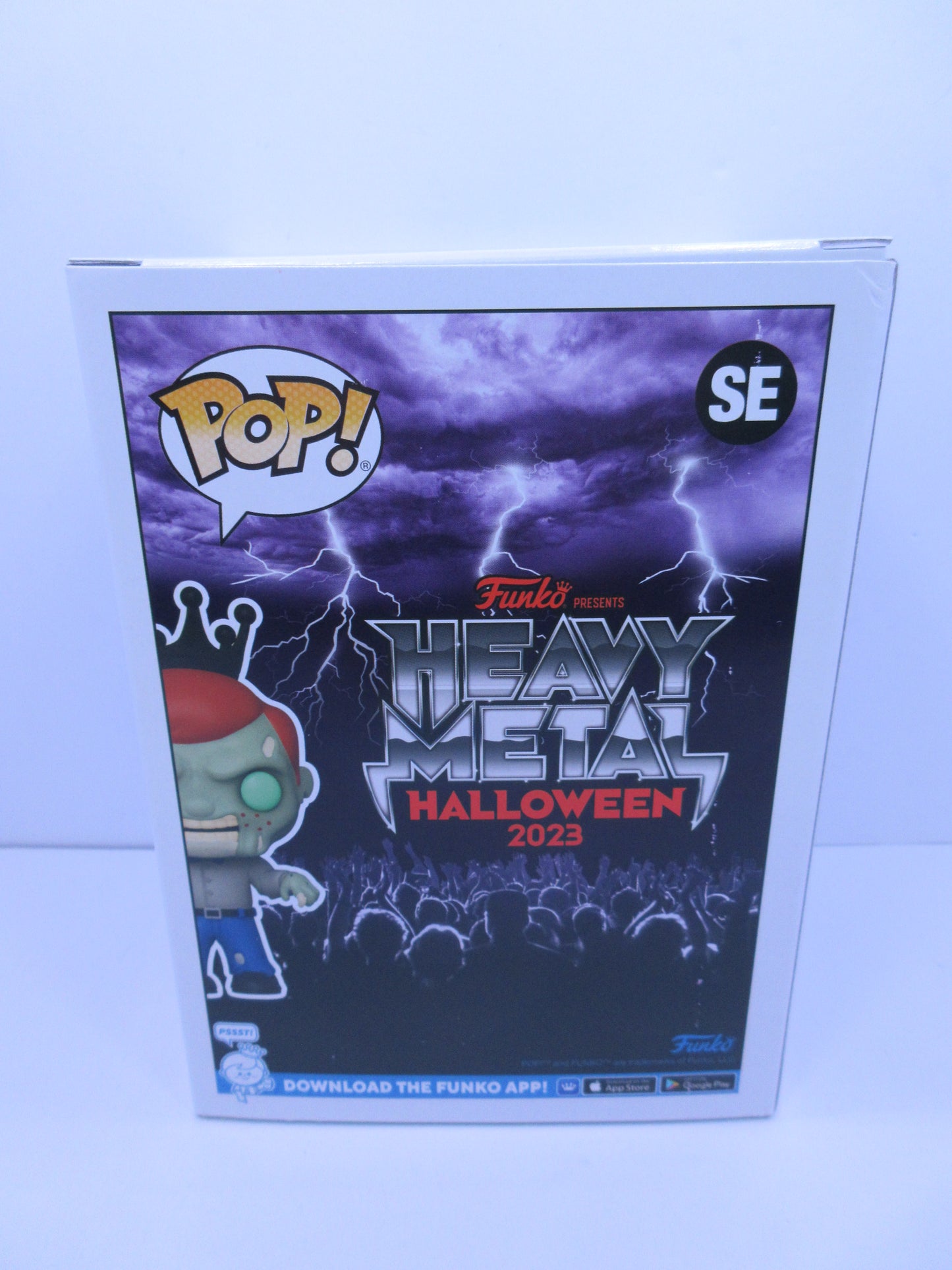 Heavy Metal Halloween - Freddy Zombie SE 3000pcs Funko Pop Vinyl + Pop Protector