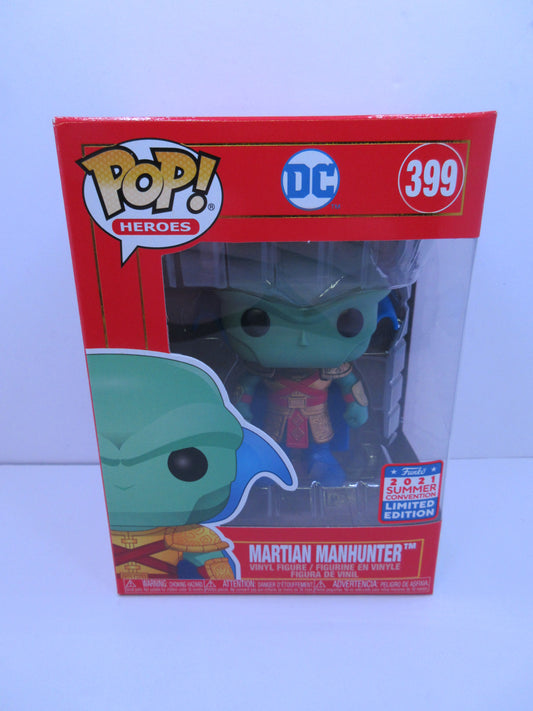 DC Heroes - Martian Hunter #399 Funko Pop Vinyl Figure Summer Convention Exclusive 2021