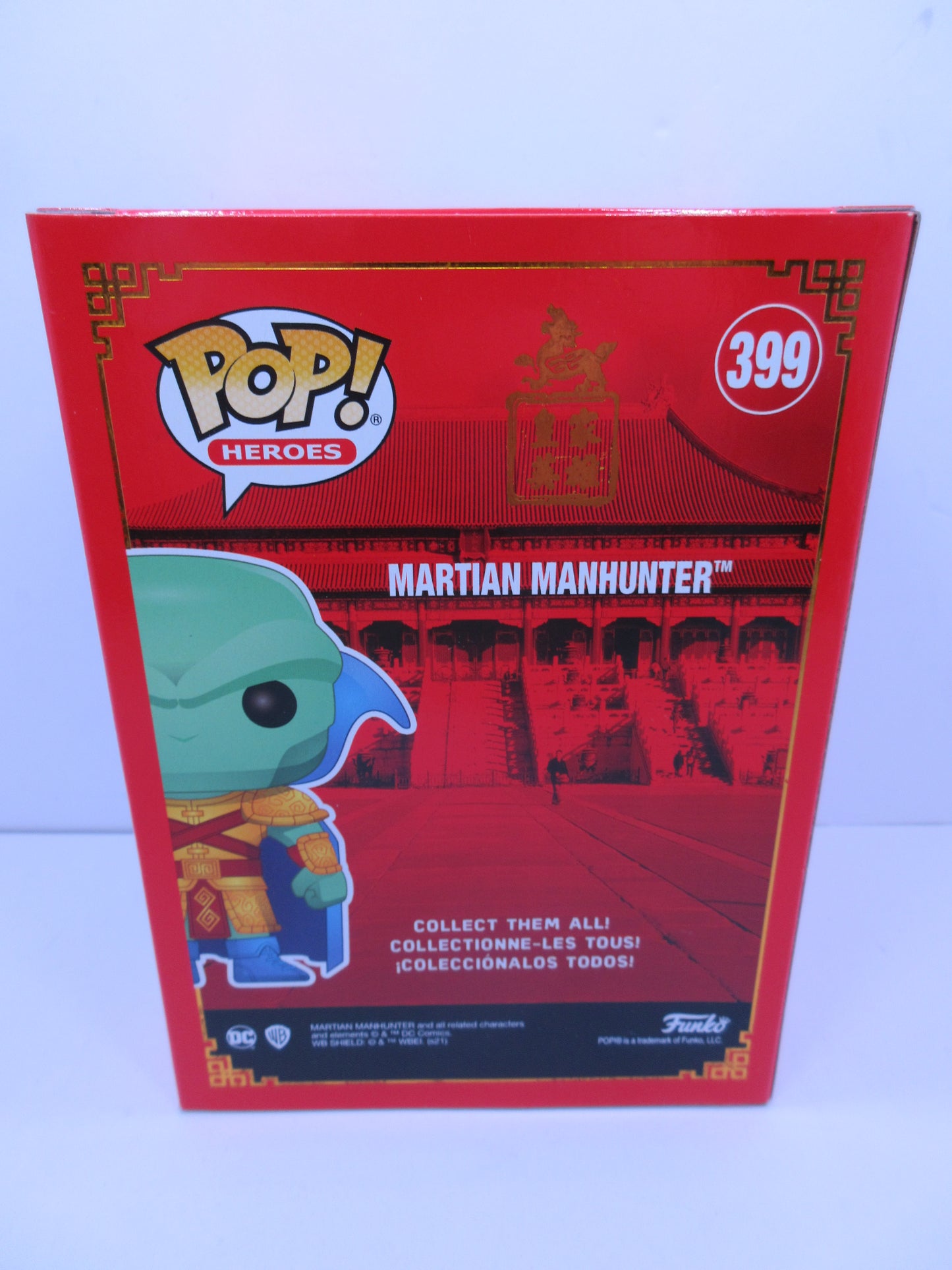 DC Heroes - Martian Hunter #399 Funko Pop Vinyl Figure Summer Convention Exclusive 2021