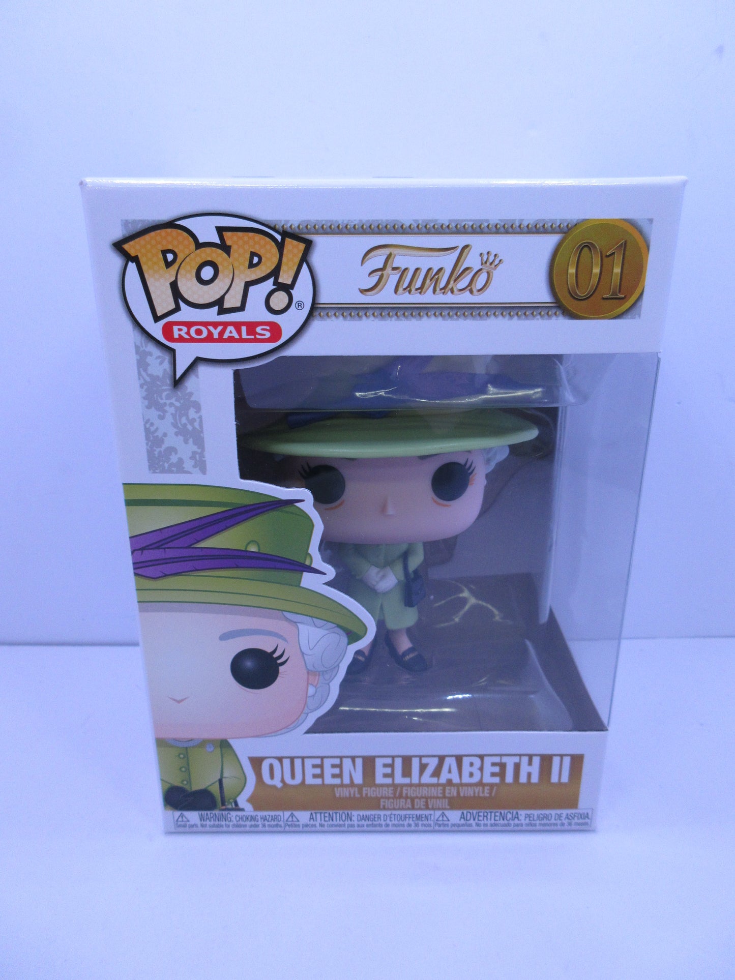 Royals - Queen Elizabeth II (Green Dress) #01 Funko Pop Vinyl Figure