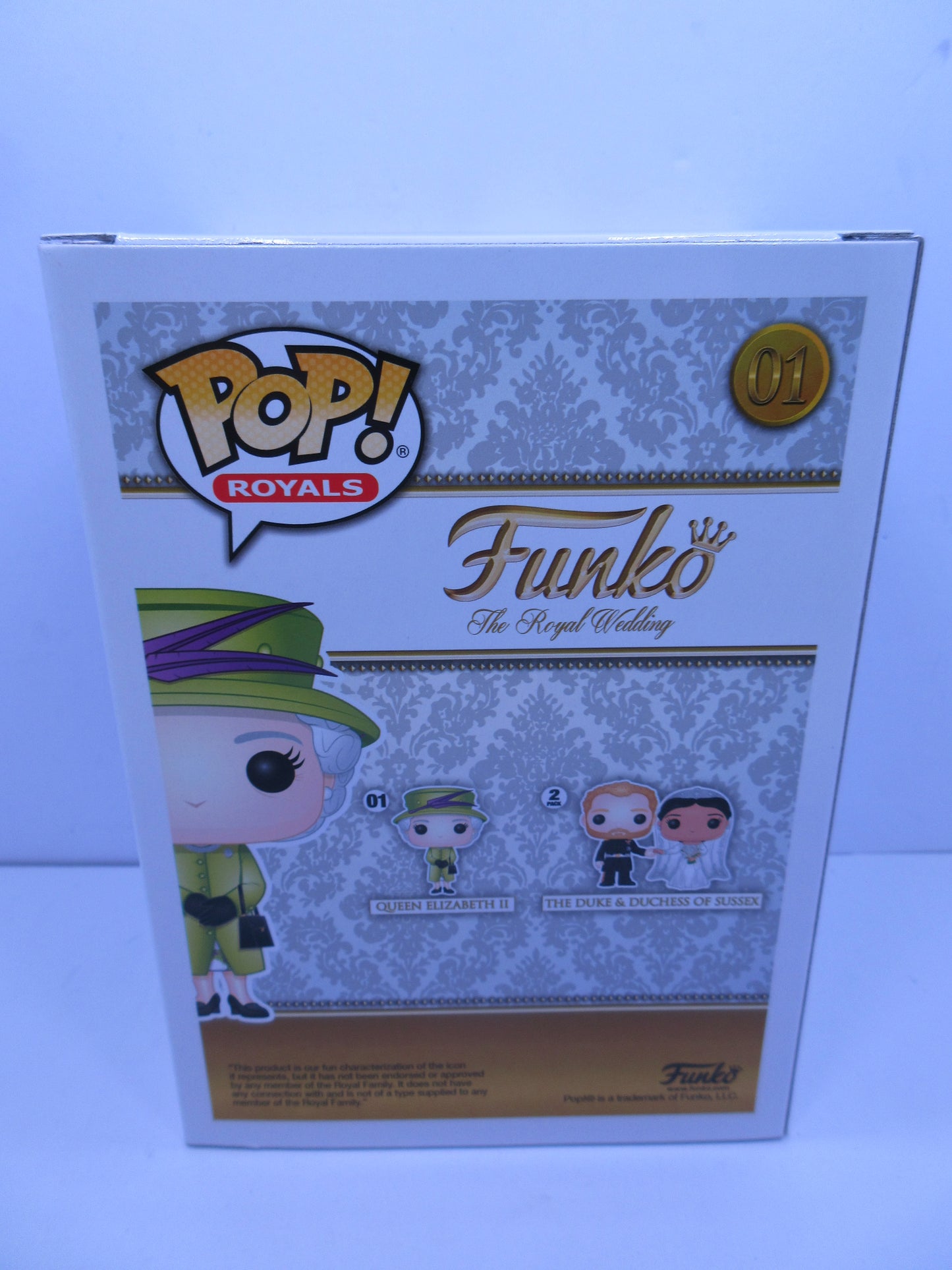 Royals - Queen Elizabeth II (Green Dress) #01 Funko Pop Vinyl Figure