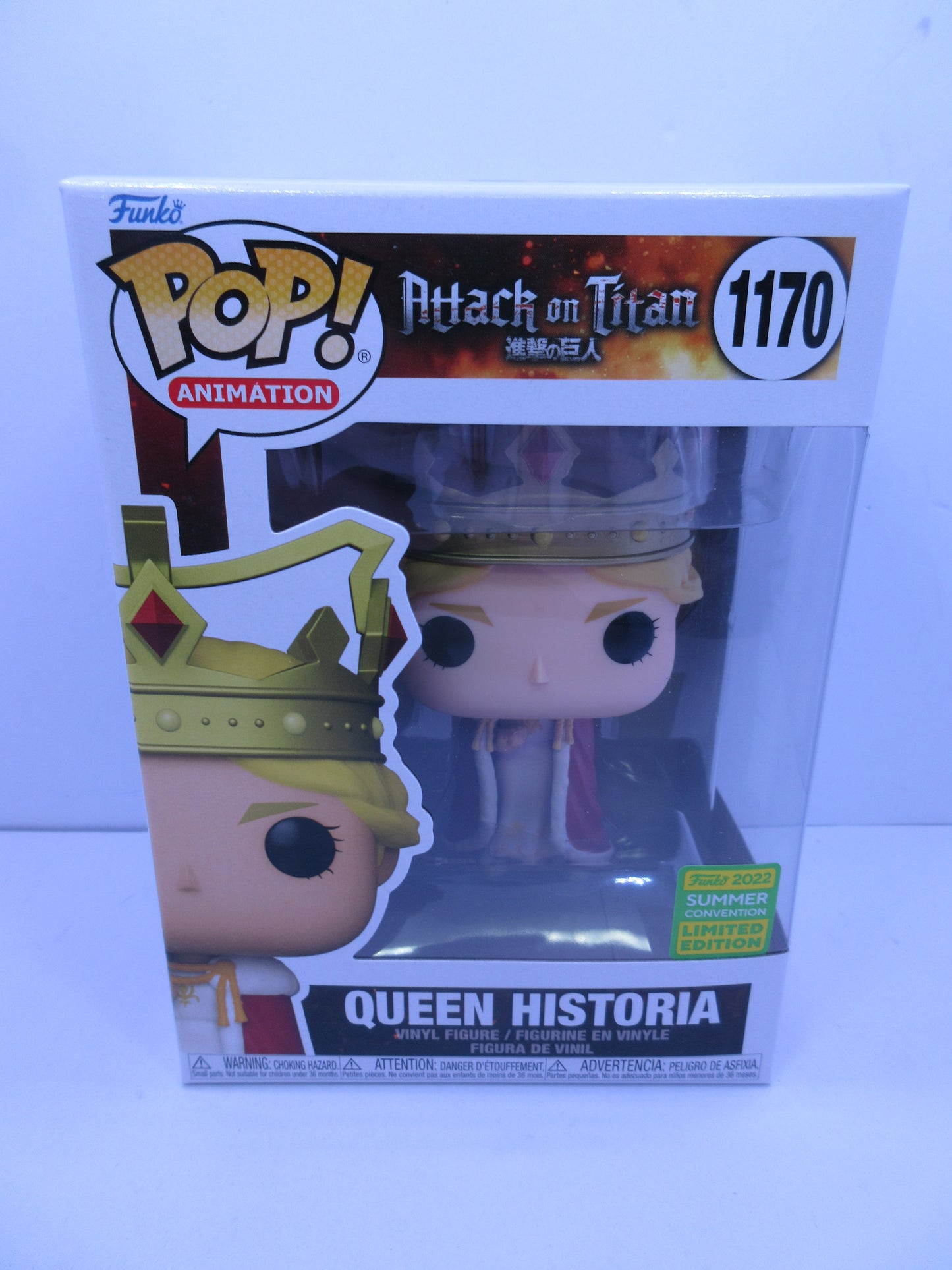 Animation - Attack On Titan - Queen Historia #1170 Funko Pop Vinyl Figure