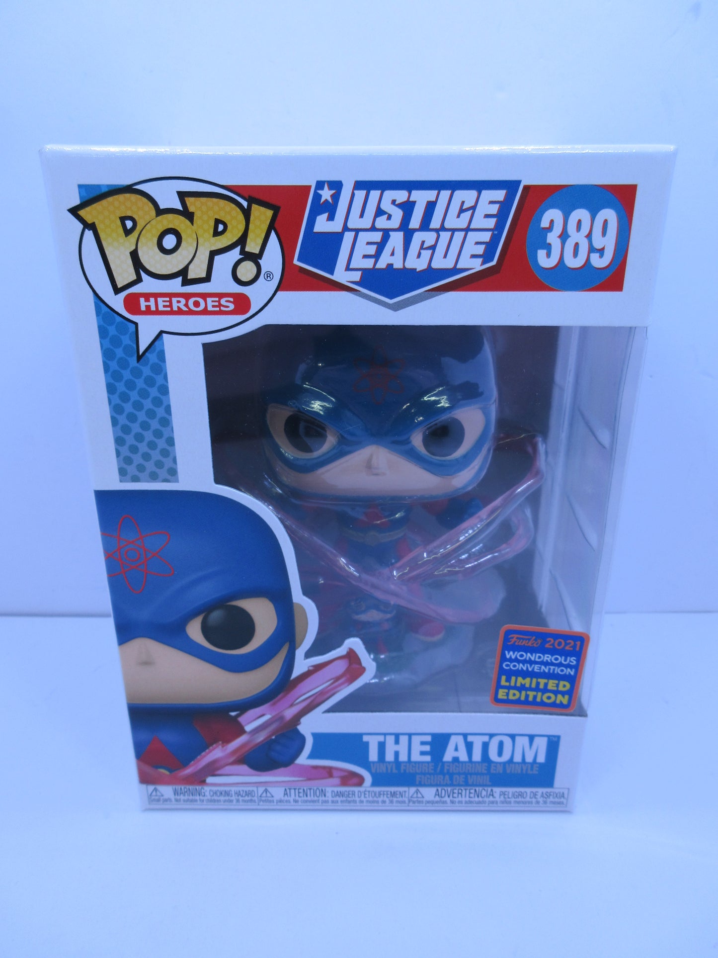 DC Heroes -The Atom #389 Funko Pop Vinyl Figure Wonderous Convention Exclusive 2021