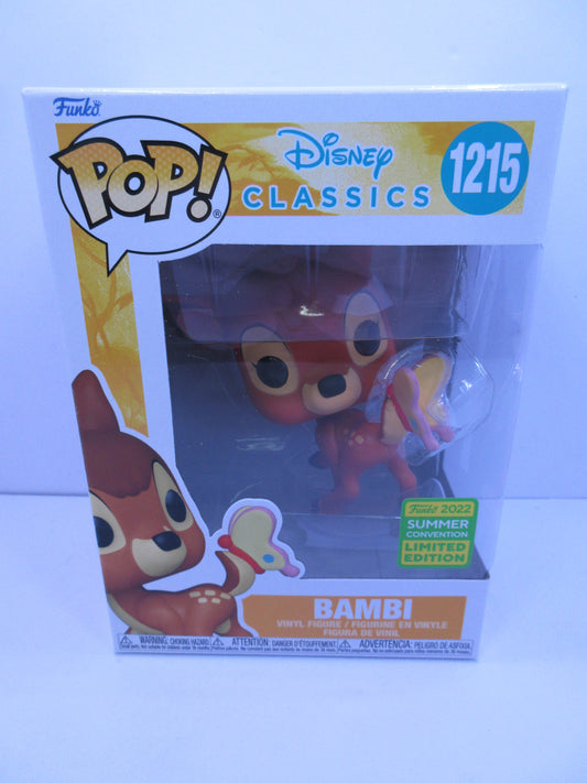 Disney - Bambi #1215 Funko Pop Vinyl Figure Summer Convention Exclusive