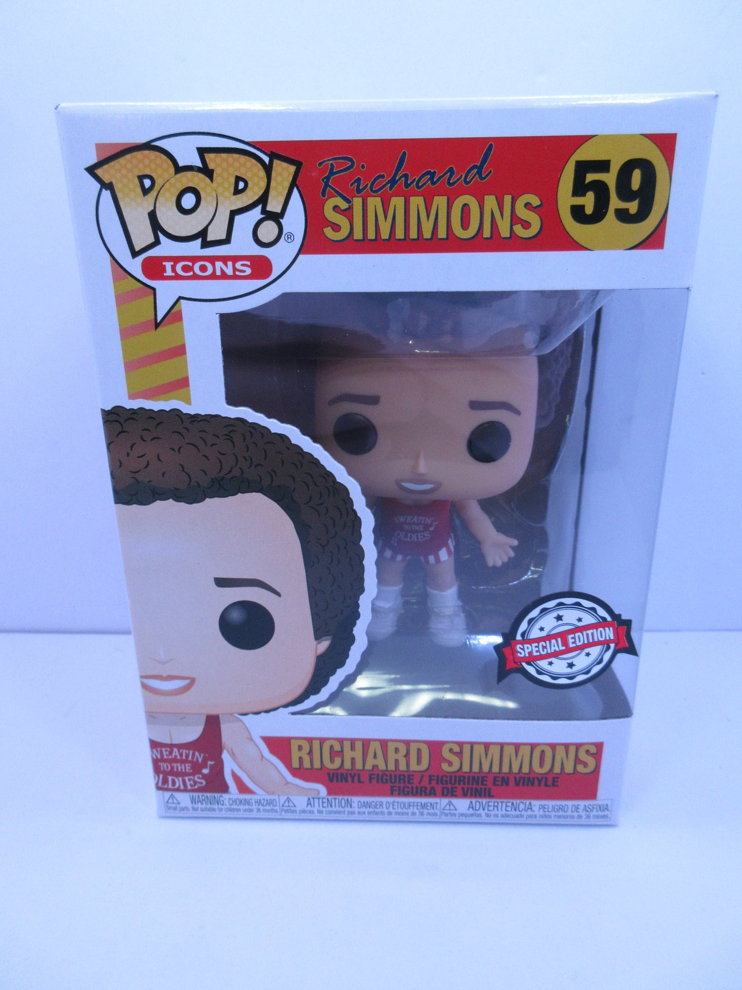 Icons - Richard Simmons #59 Funko Pop Vinyl Figure 2020