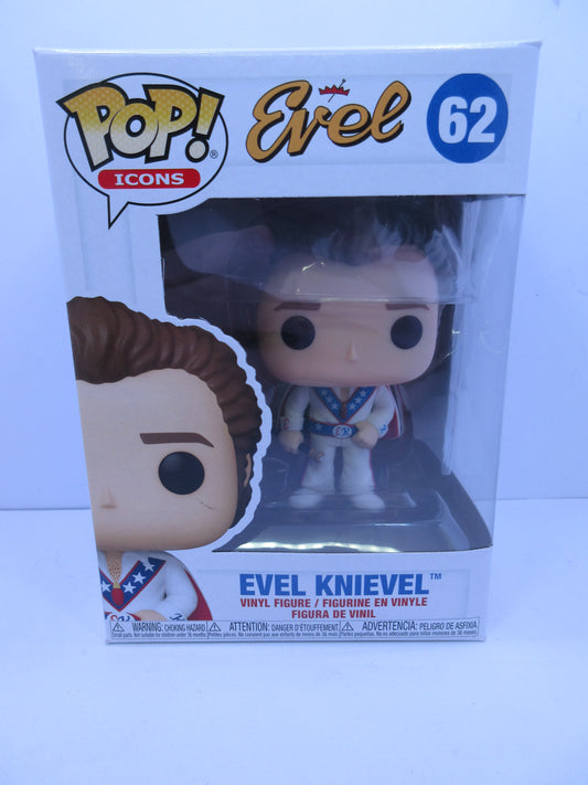 Icons - Evel Knievel #62 Funko Pop Vinyl Figure 2020