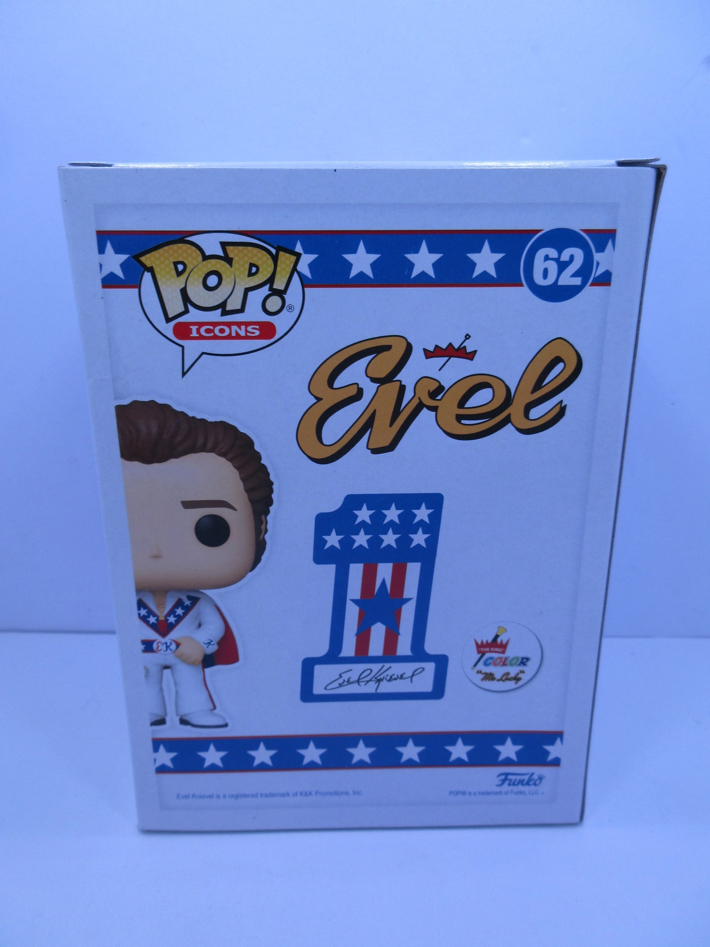 Icons - Evel Knievel #62 Funko Pop Vinyl Figure 2020