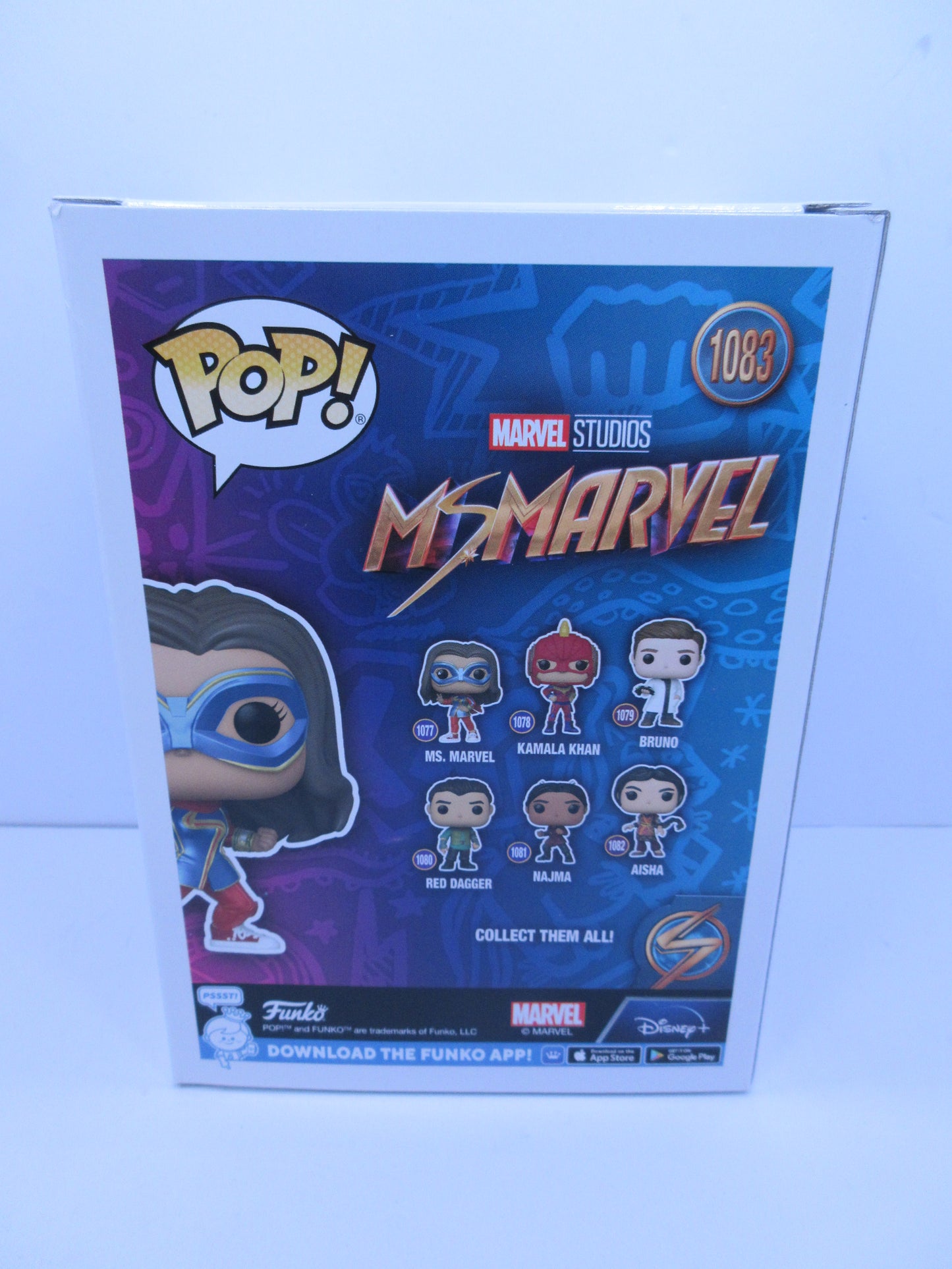 MARVEL - MS. MARVEL #1183 Funko Pop Shop Exclusive Vinyl Figure