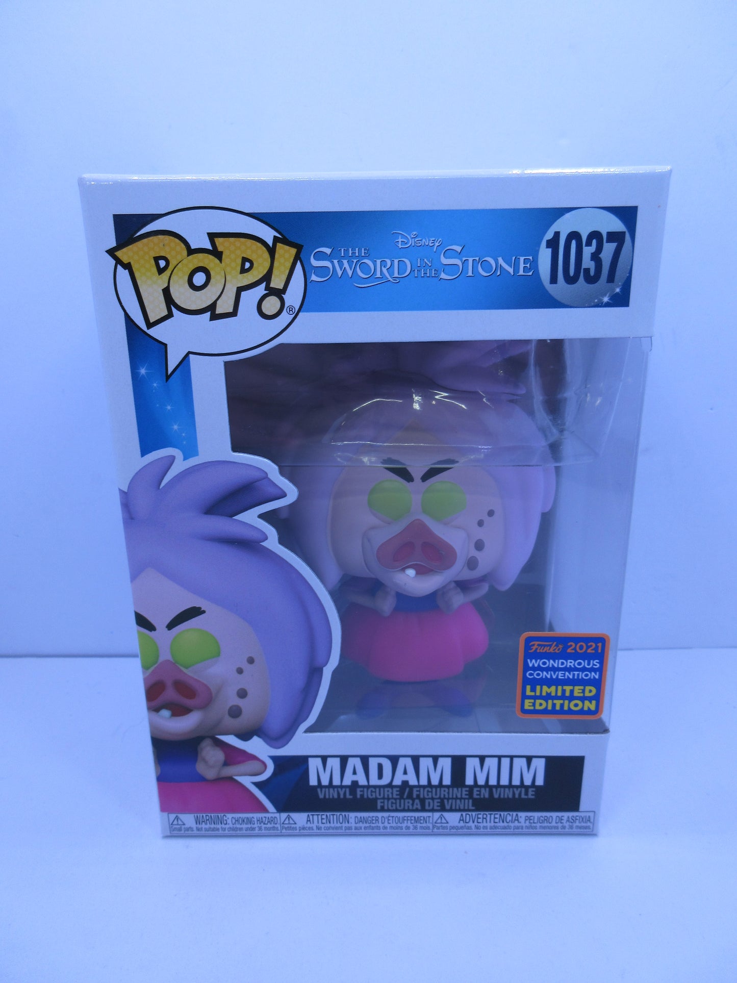 Disney - Sword in the Stone - Madam Mim #1037 Funko Pop Vinyl Wondrous Convention Exclusive 2021