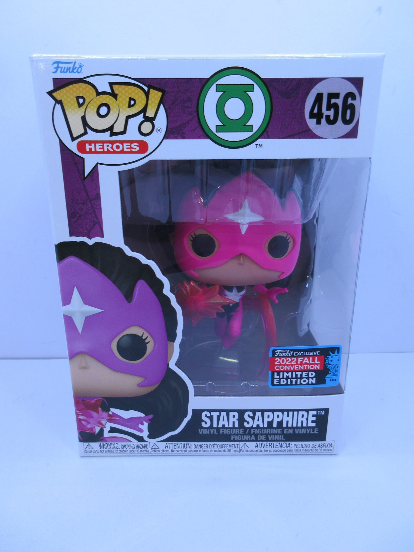 DC Heroes - Star Sapphire #456 Funko Pop Vinyl ~ 2022 Fall Convention Exclusive