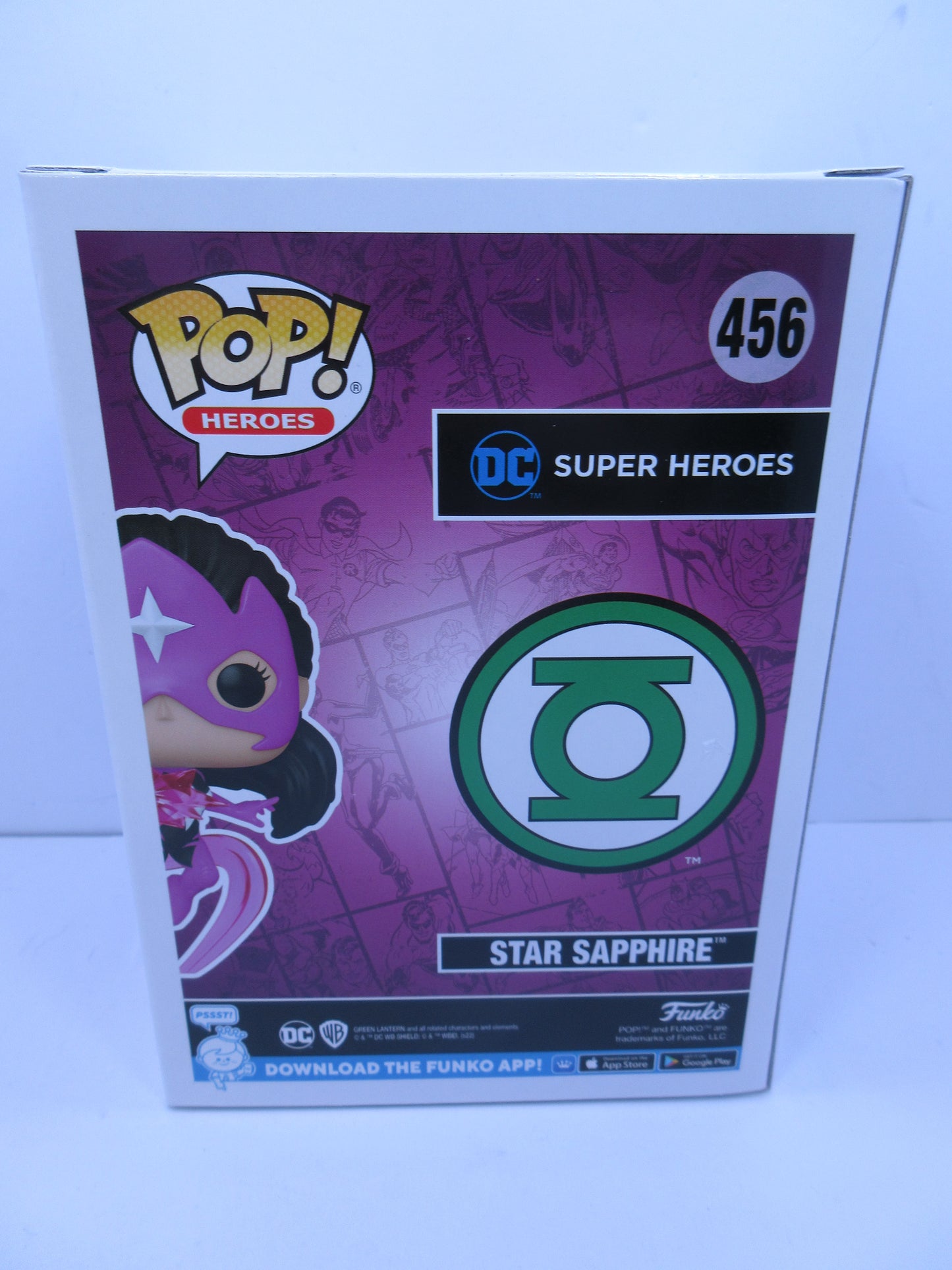 DC Heroes - Star Sapphire #456 Funko Pop Vinyl ~ 2022 Fall Convention Exclusive