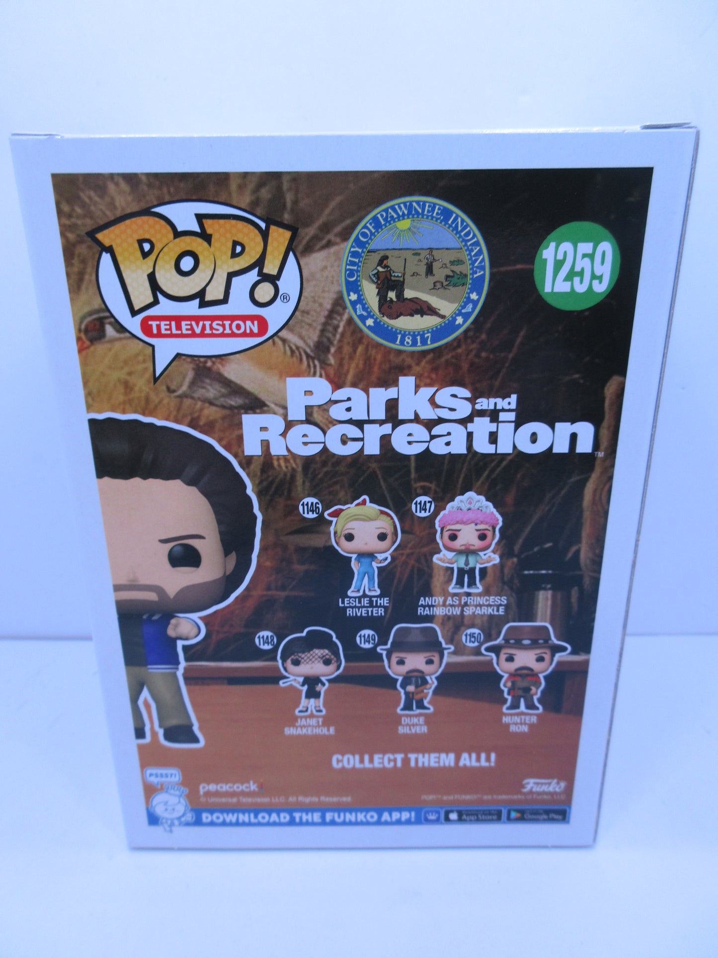 Television - Parks &amp; Recreation- Jeremy Jamm #1259 Funko Pop Vinyl Summer Convention Exclusive 2022