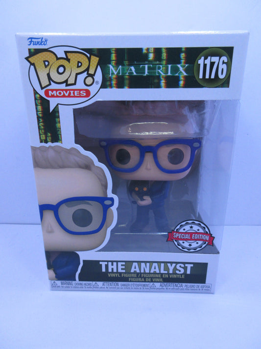 Funko POP! Vinyl Figure - Movies - Matrix - The Analyst #1176 SE 2021