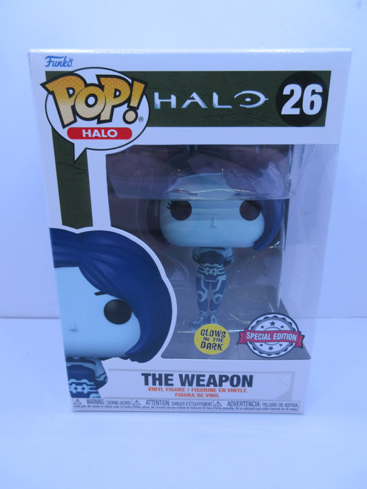 Halo - The Weapon (Glow In The Dark) #26 Funko Pop Vinyl SE