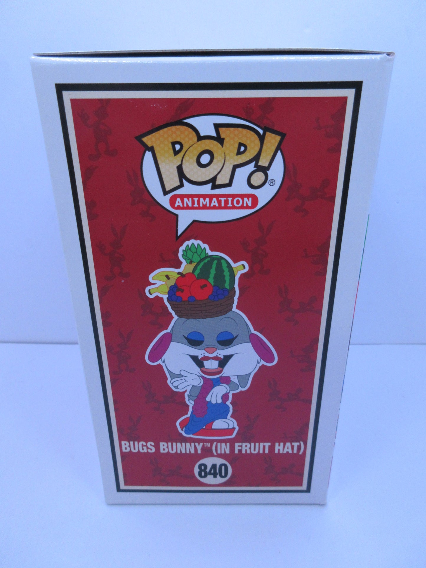 Animation Looney Tunes - Bugs Bunny In Fruit Hat Diamond Glitter #840 Funko Pop Vinyl SE