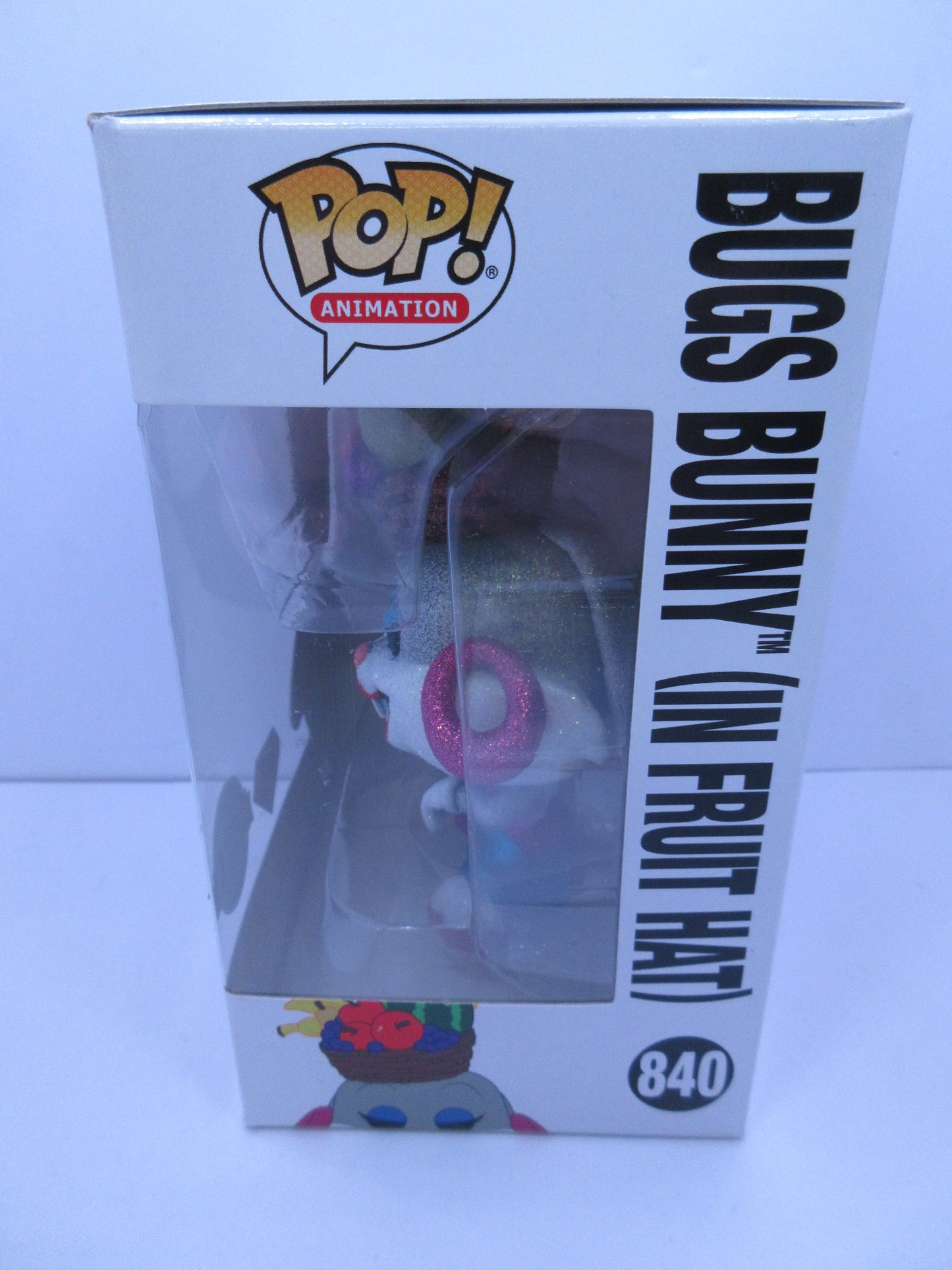 Animation Looney Tunes - Bugs Bunny In Fruit Hat Diamond Glitter #840 Funko Pop Vinyl SE