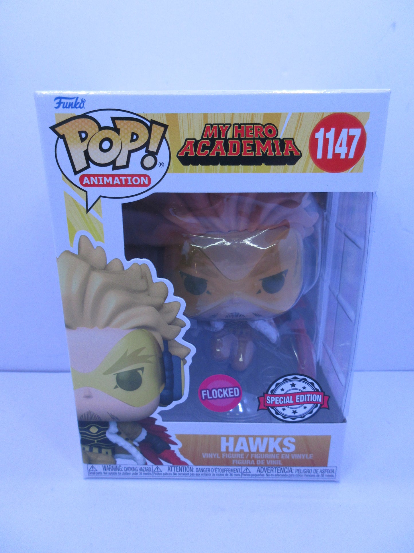 Animation - My Hero Academia - Hawks Flocked #1147 Funko Pop Vinyl SE