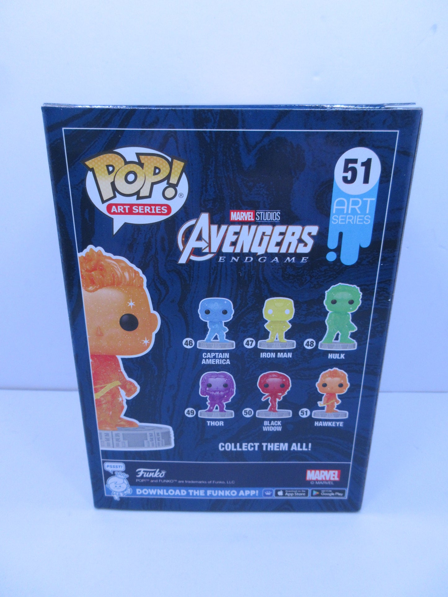 MARVEL Art Series Hawkeye #51 Funko Pop Vinyl Figure