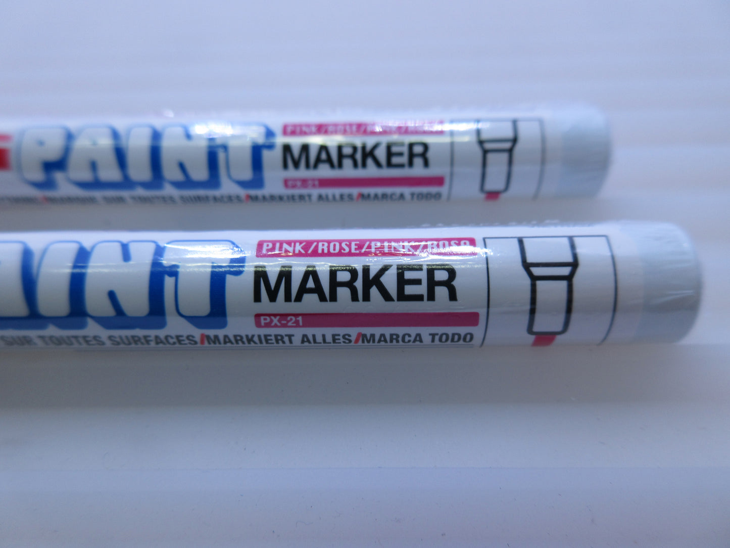 12 x PINK Uni Paint PX21 Paint Marker 0.8-1.2mm Bullet Point PX21P