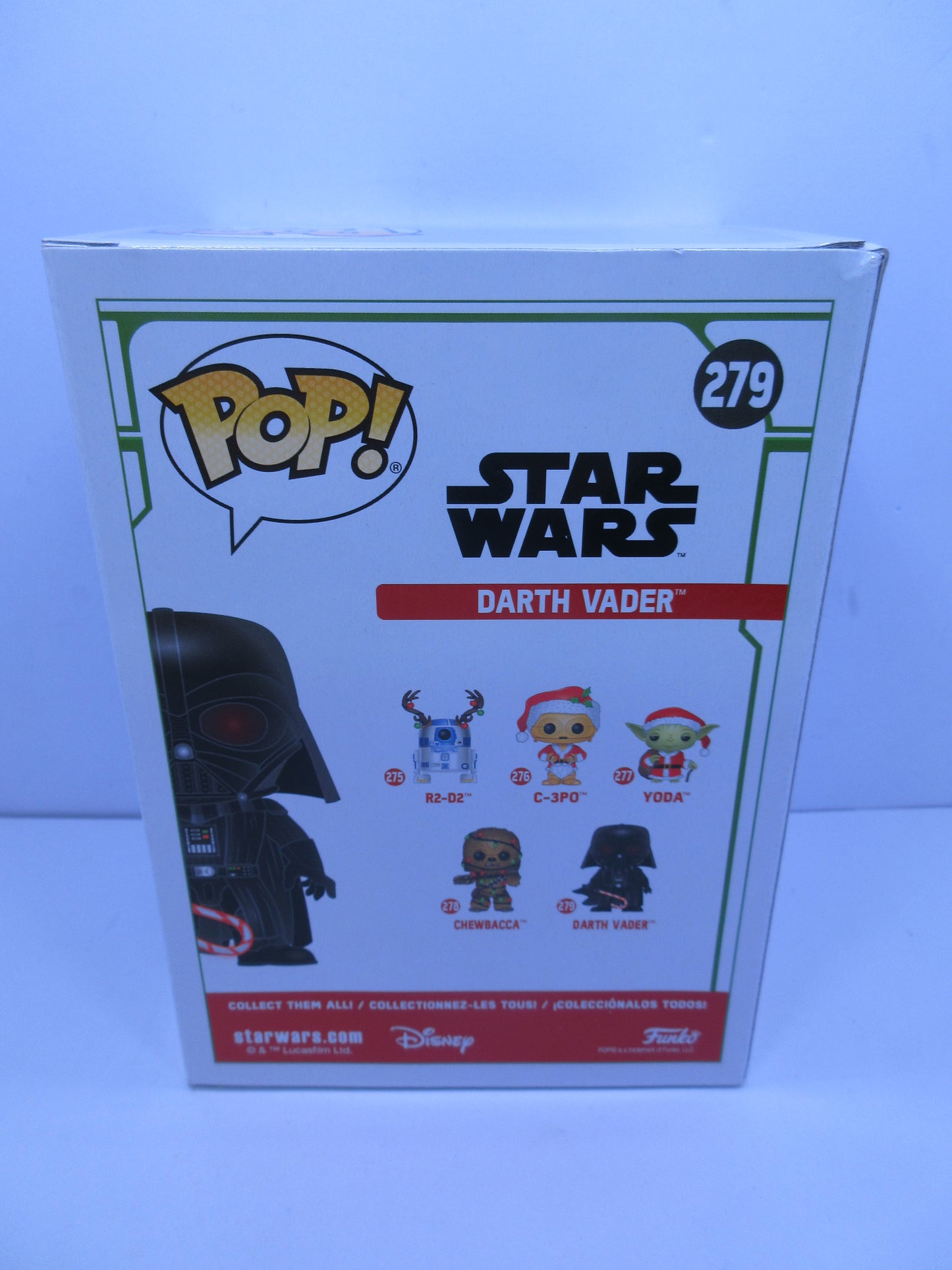 Star Wars - Darth Vader (Glow Chase) #279 Funko Pop Vinyl 2018