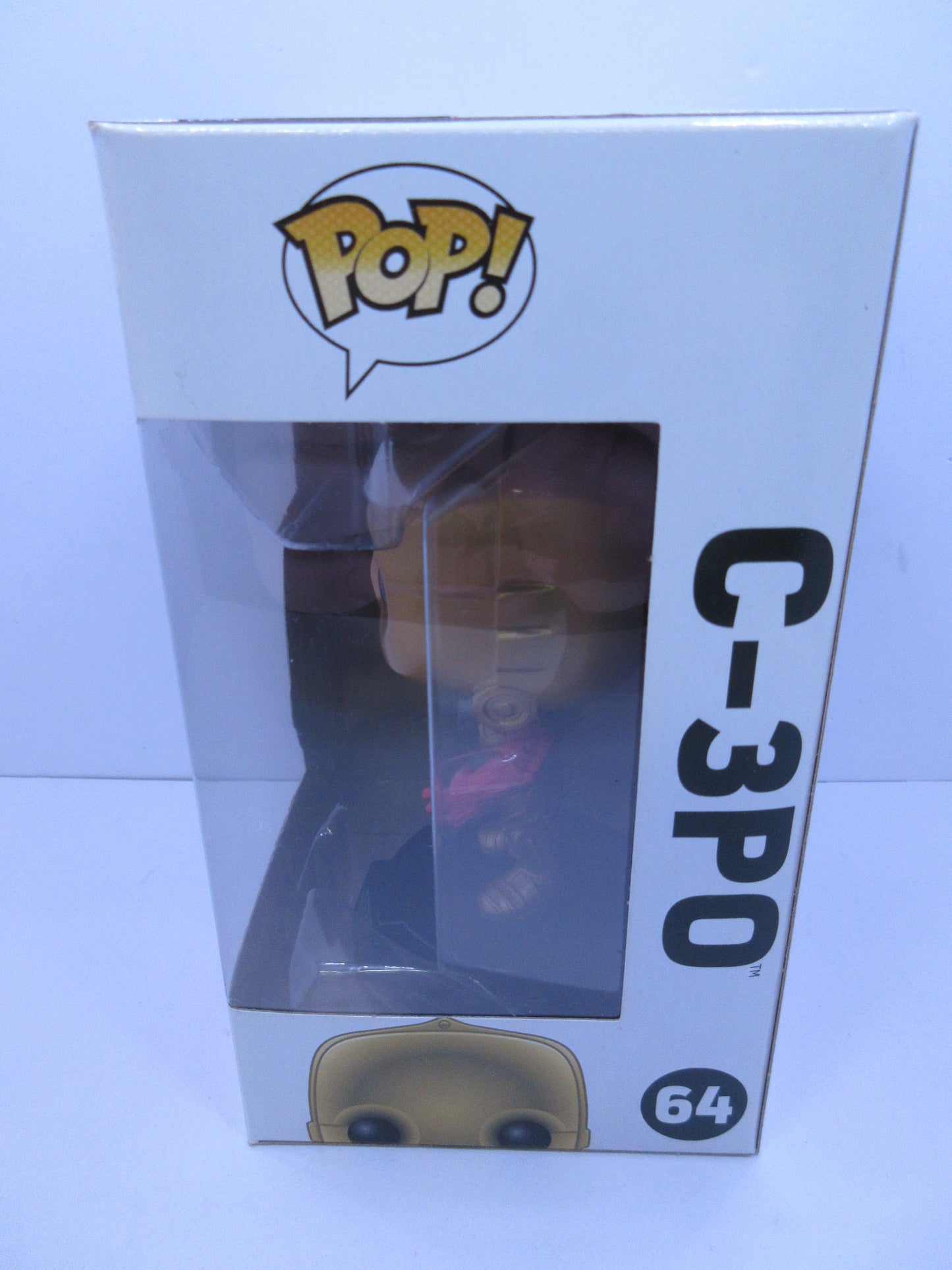 Star Wars - C-3PO Red Arm non-chrome #64 Funko Pop Vinyl Figure