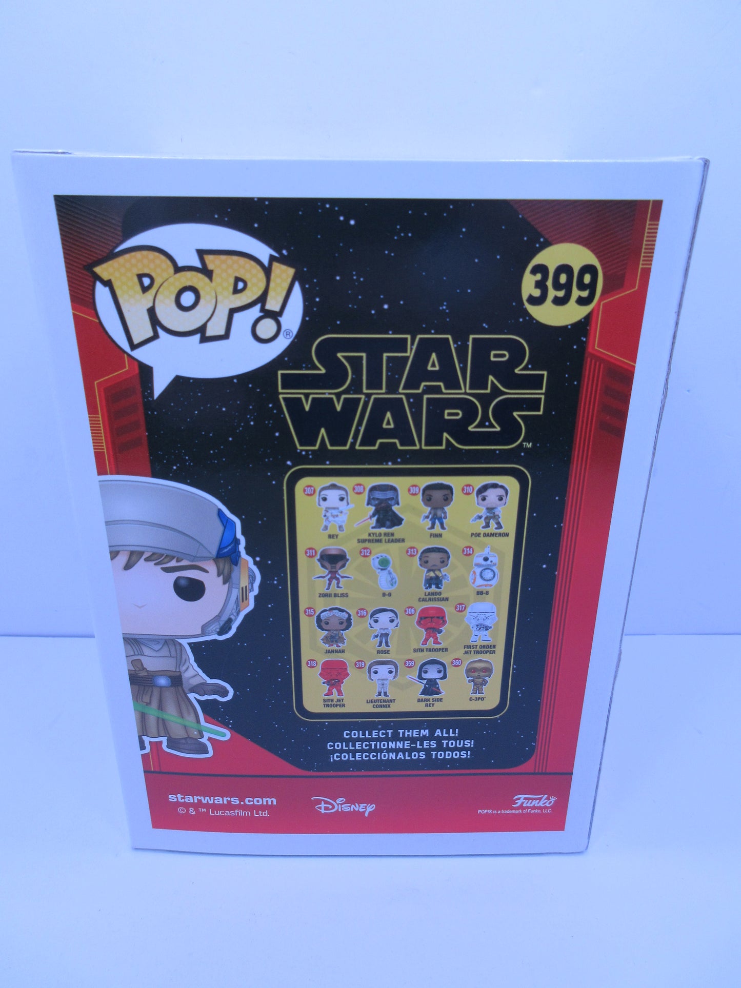 Star Wars - Luke Skywalker Jedi Training #399 Funko Pop Vinyl Fall 2020