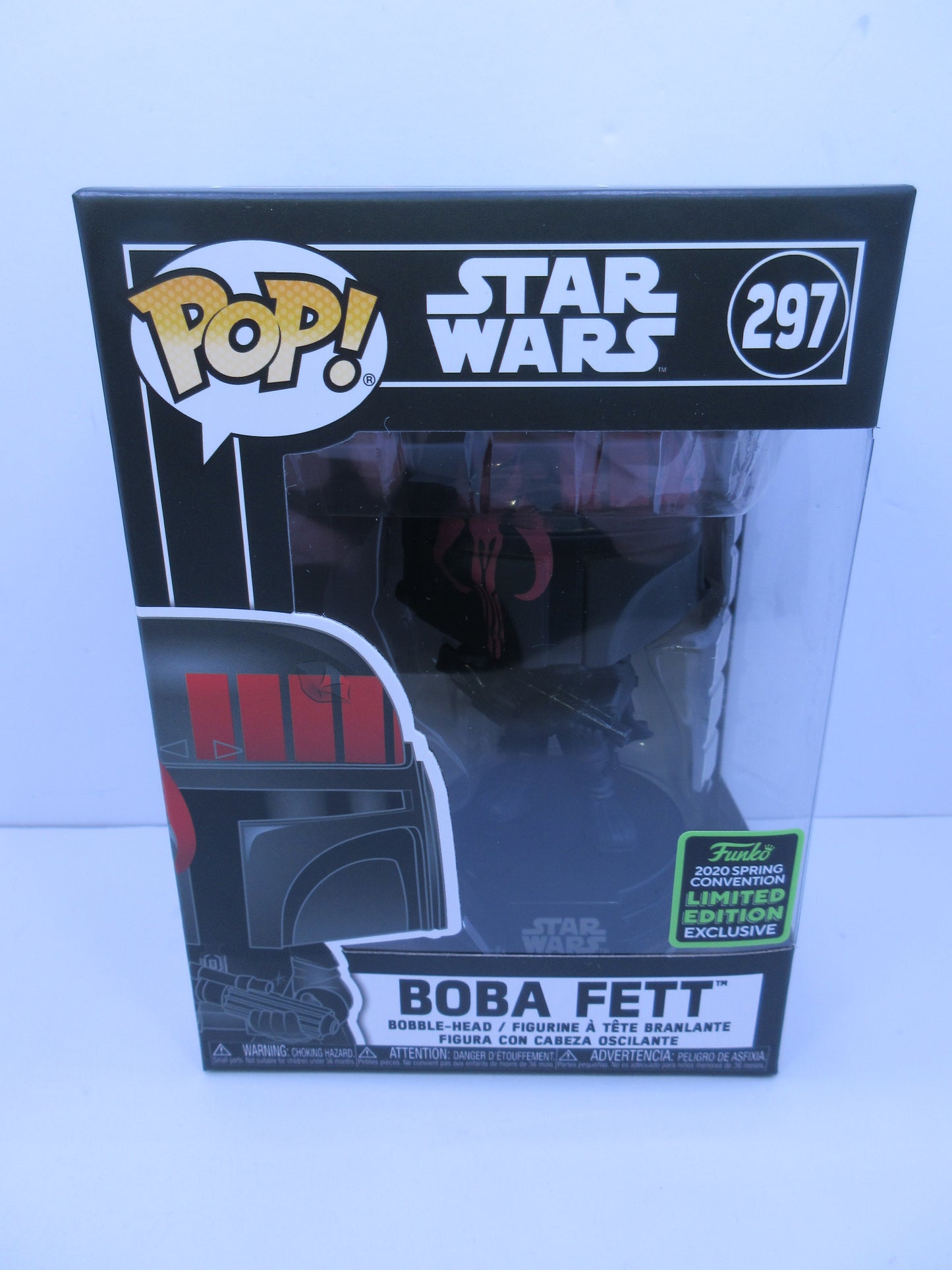 Star Wars - Boba Fett #297 Funko Pop Vinyl Figure Spring Convention Exclusive 2020