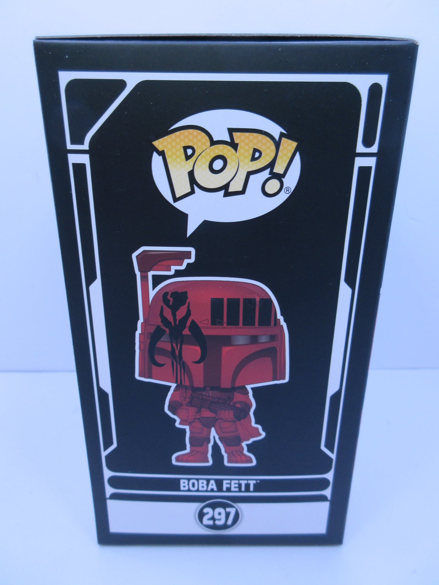 Star Wars - Boba Fett #297 Funko Pop Vinyl Figure Wonderous Convention Exclusive 2020&nbsp;+ Soft Pop Protector