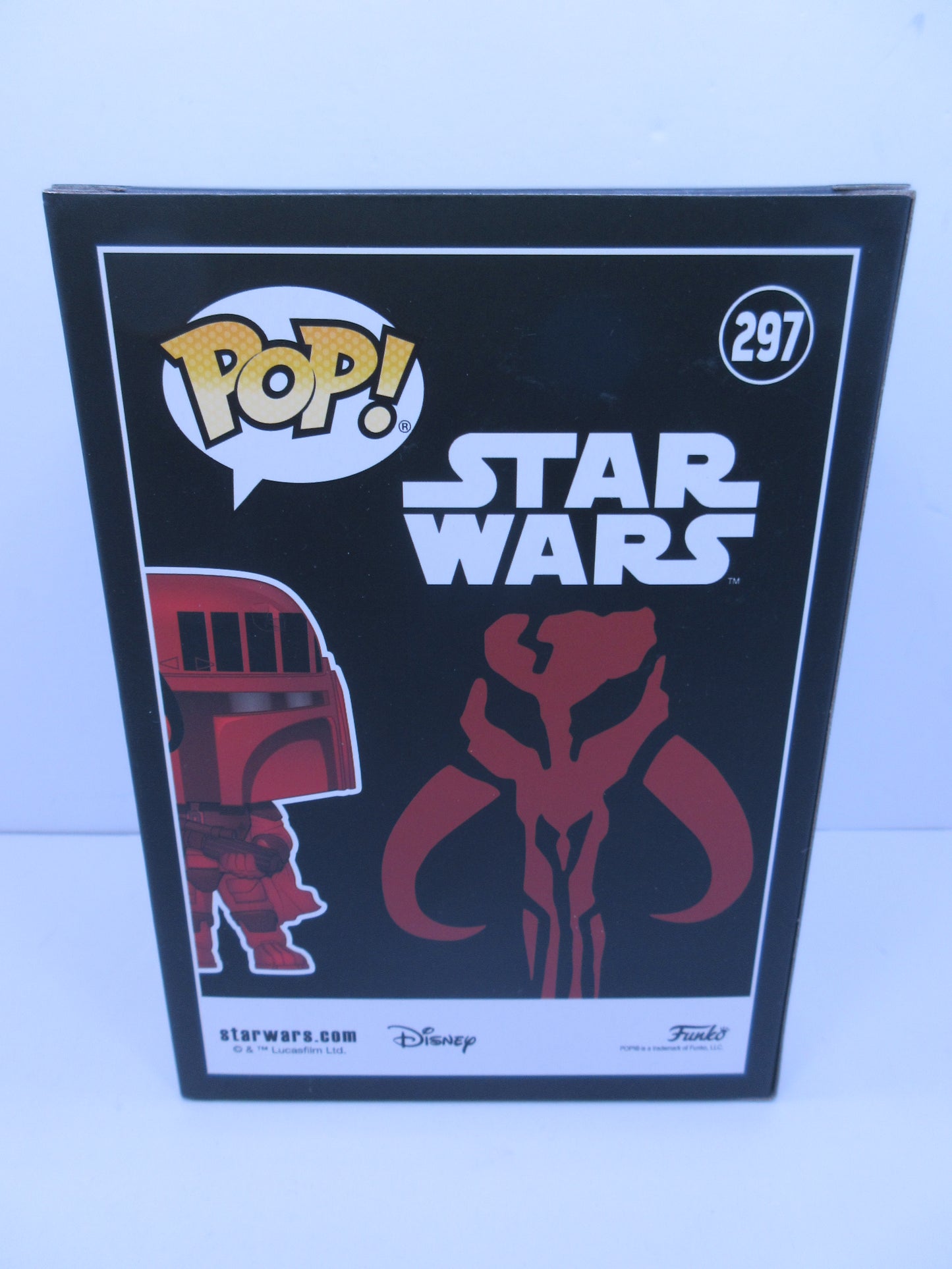 Star Wars - Boba Fett #297 Funko Pop Vinyl Figure Wonderous Convention Exclusive 2020&nbsp;+ Soft Pop Protector