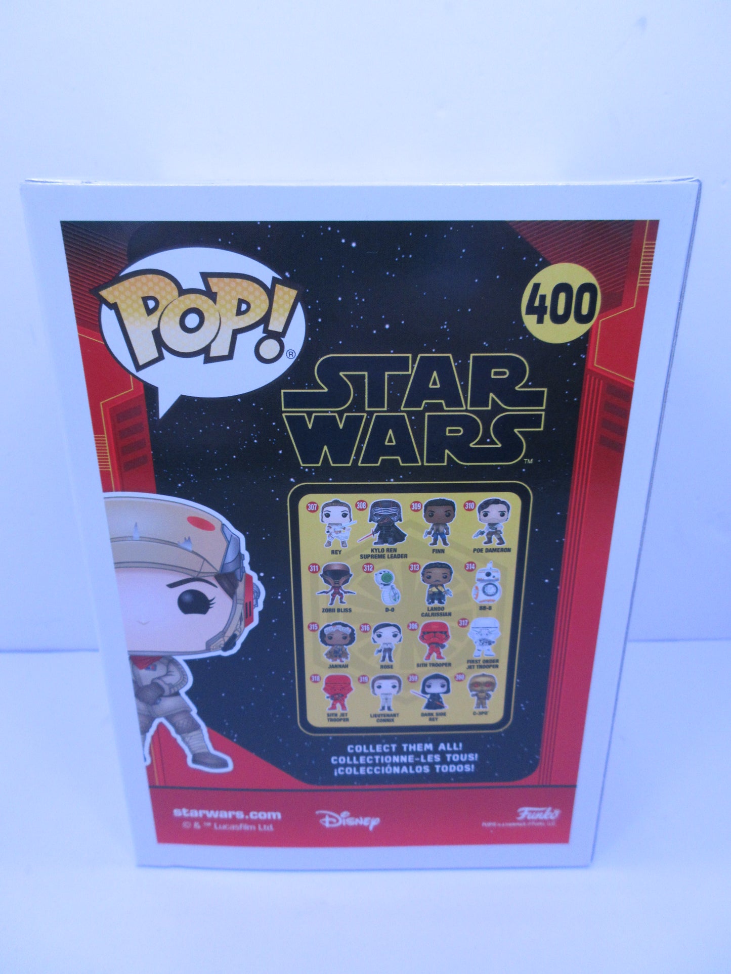 Star Wars - Princess Leia Jedi Training #400 Funko Pop Vinyl Fall 2020