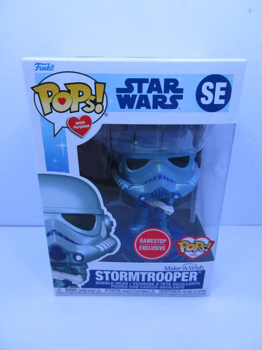 Star Wars - Pops With Purpose - Make A Wish - Stormtrooper SE Funko Gamestop Exclusive Pop Vinyl