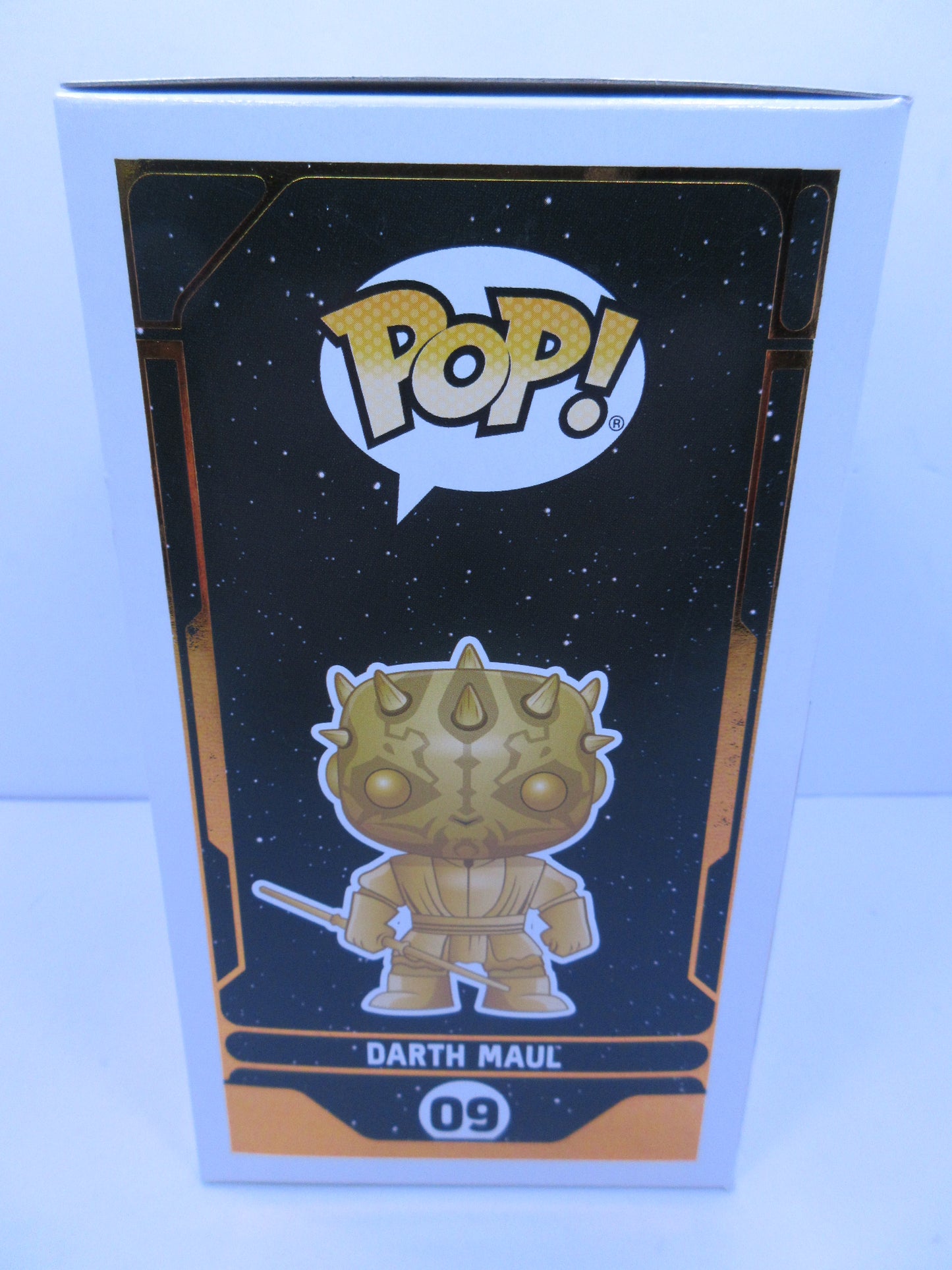 Star Wars - Darth Maul #09 Gold Patina SE Funko Pop Vinyl SE