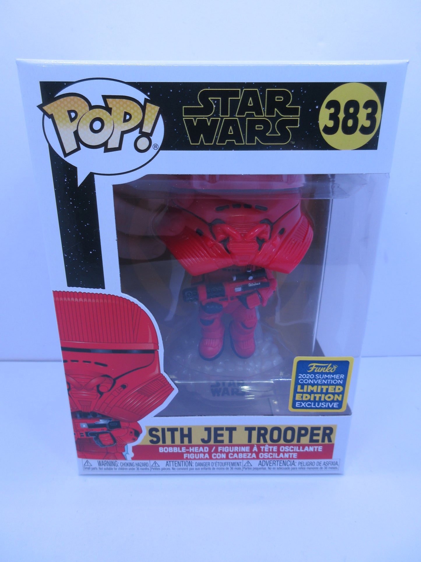 Star Wars - Sith Jet Trooper #383 Funko Pop Vinyl Figure Summer Convention Exclusive 2020