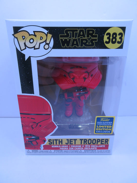 Star Wars - Sith Jet Trooper #383 Funko Pop Vinyl Figure Summer Convention Exclusive 2020