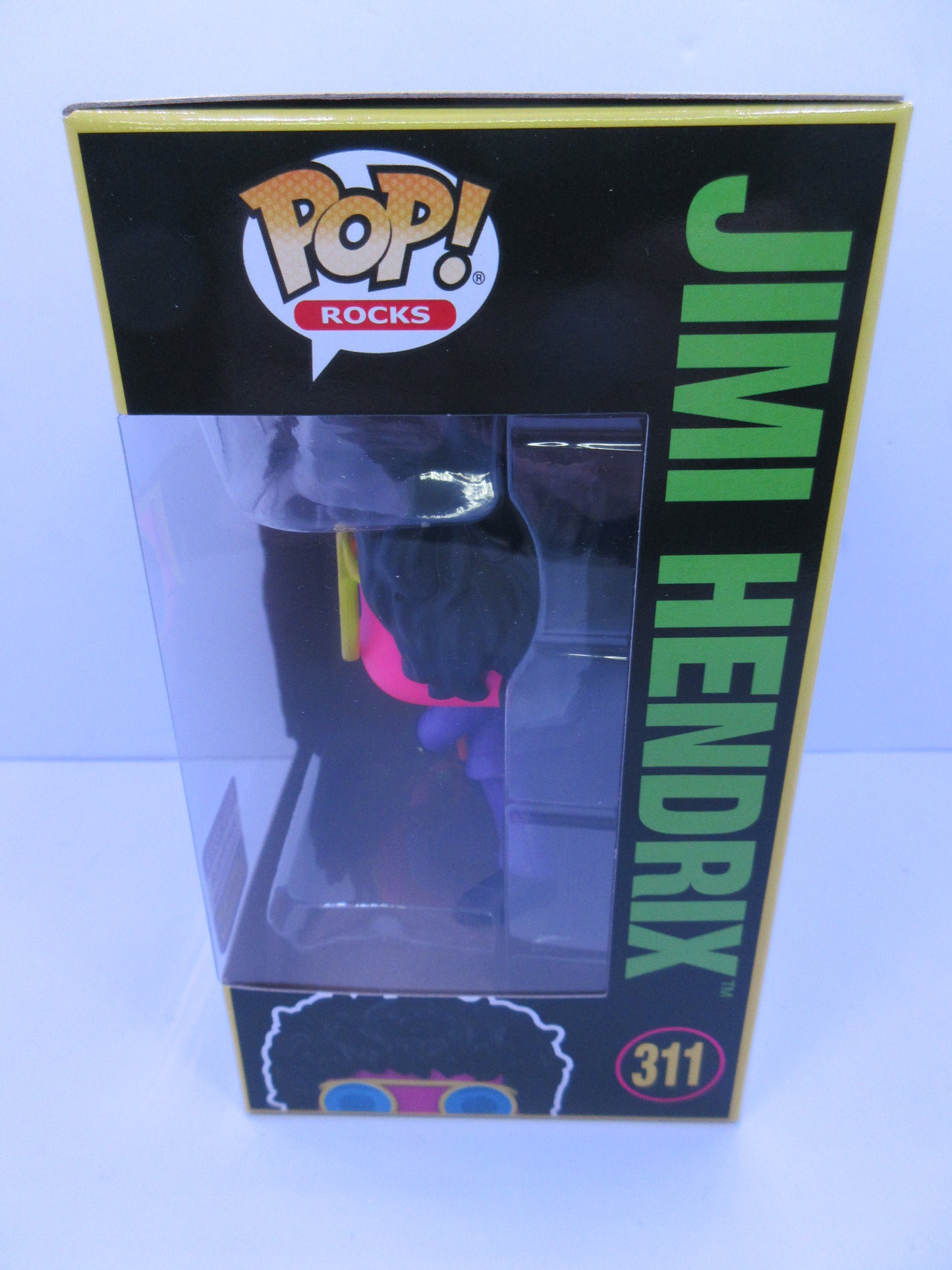 Rocks - Jimi Hendrix #311 Black Light Summer Convention 2023 Funko Pop Vinyl