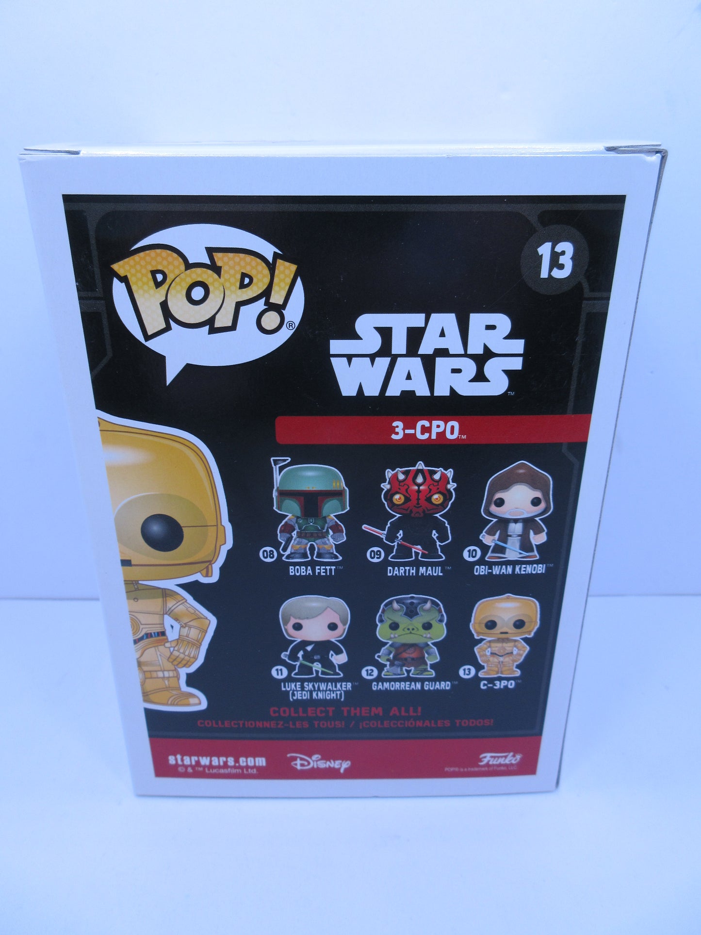 Star Wars - C-3PO #13 Black Box - Funko Pop Vinyl Figure 2017