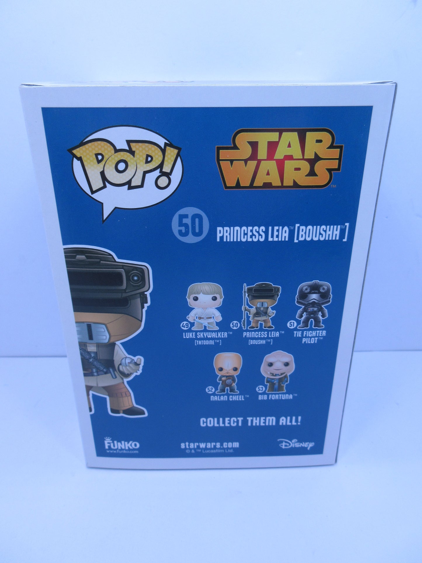 Star Wars - Princess Leia #50 (Boushh) Blue Box 2015 Funko Pop Vinyl