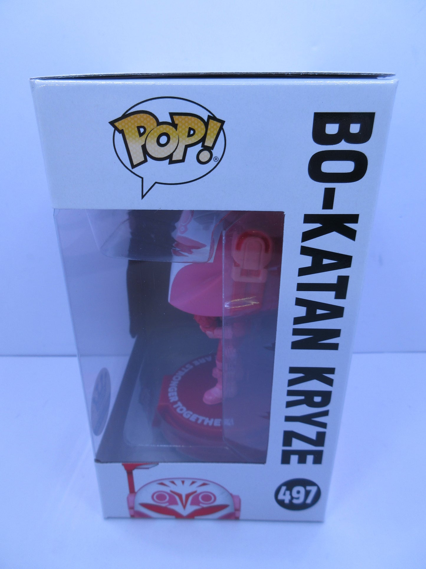 Star Wars - Bo-Katan Kryze #497 Valentines Day Pink Funko Shop Pop Exclusive 2021 Vinyl