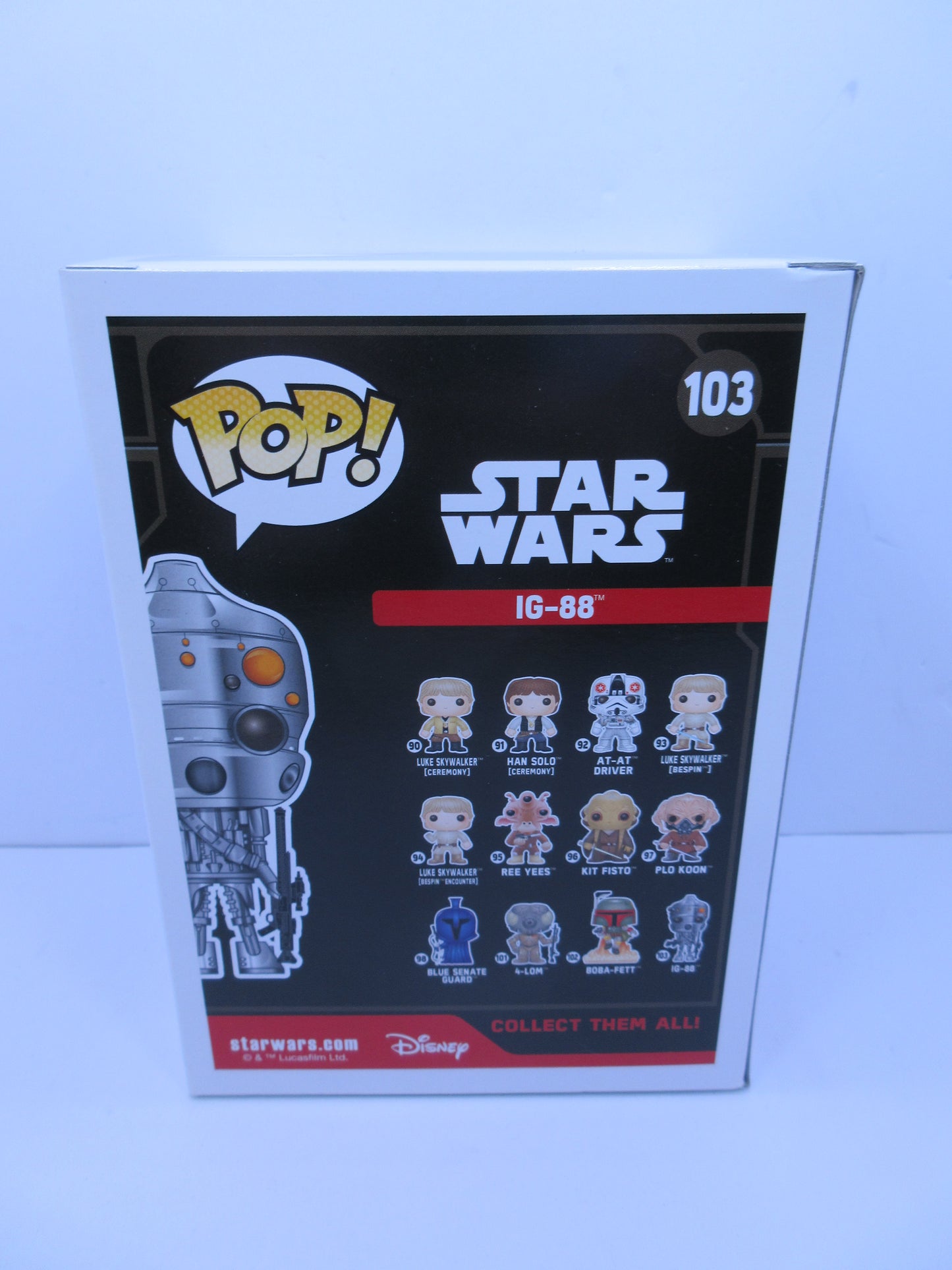 Star Wars - IG-88 #103 Smugglers Bounty Funko Pop Vinyl Figure 2016