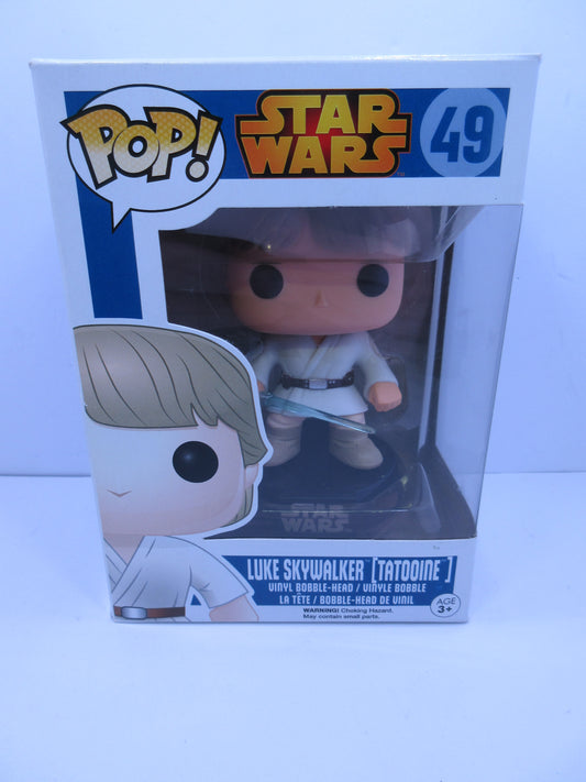 Star Wars - Luke Skywalker (Tatooine) #49 Blue Box 2015 Funko Pop Vinyl