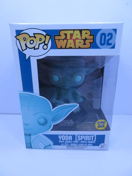 Star Wars - Yoda (Spirit) Glow In The Dark #02 Blue Box 2016 Funko Pop Vinyl