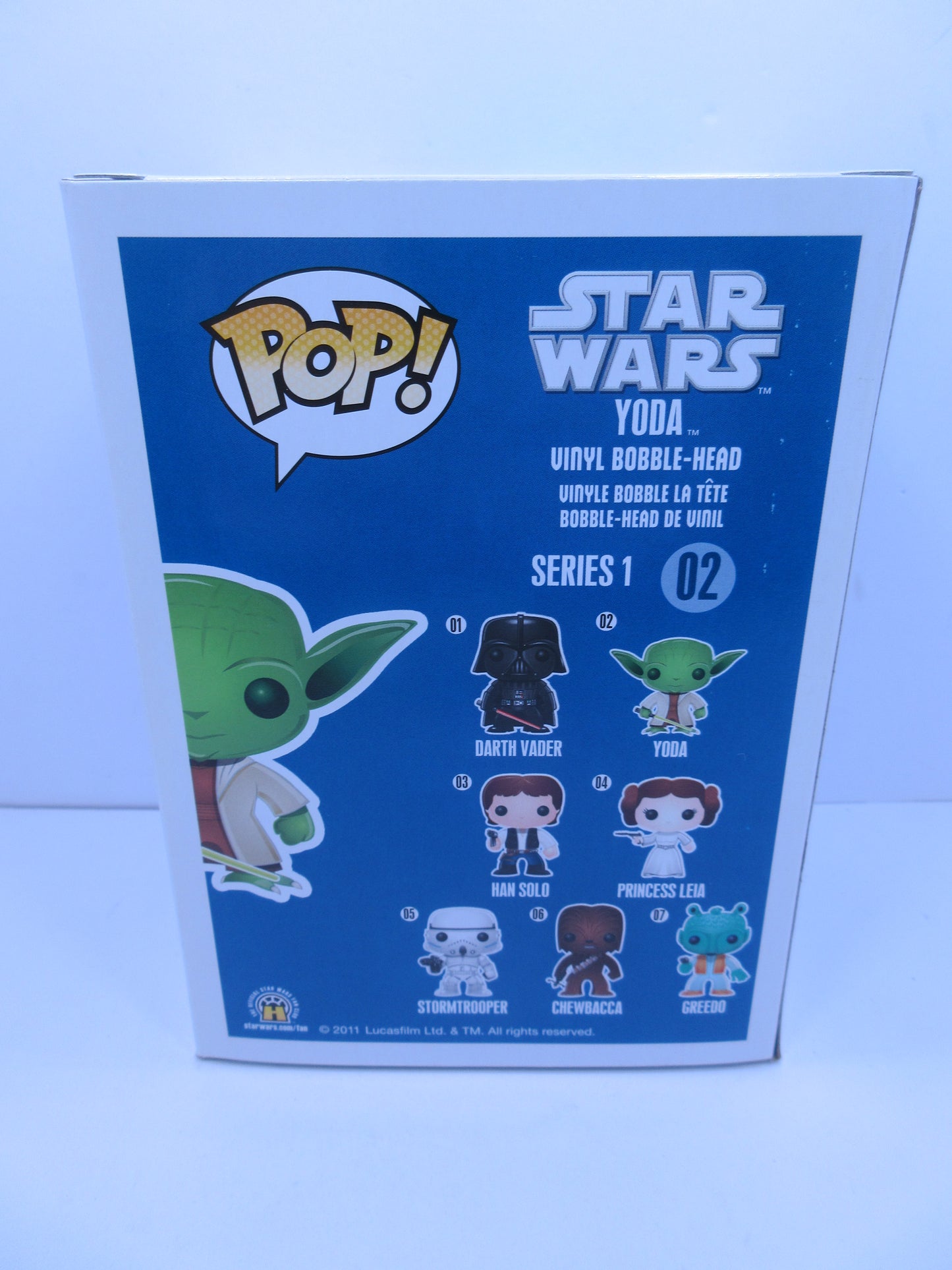 Star Wars - Yoda #02 Blue Box 2016 Funko Pop Vinyl