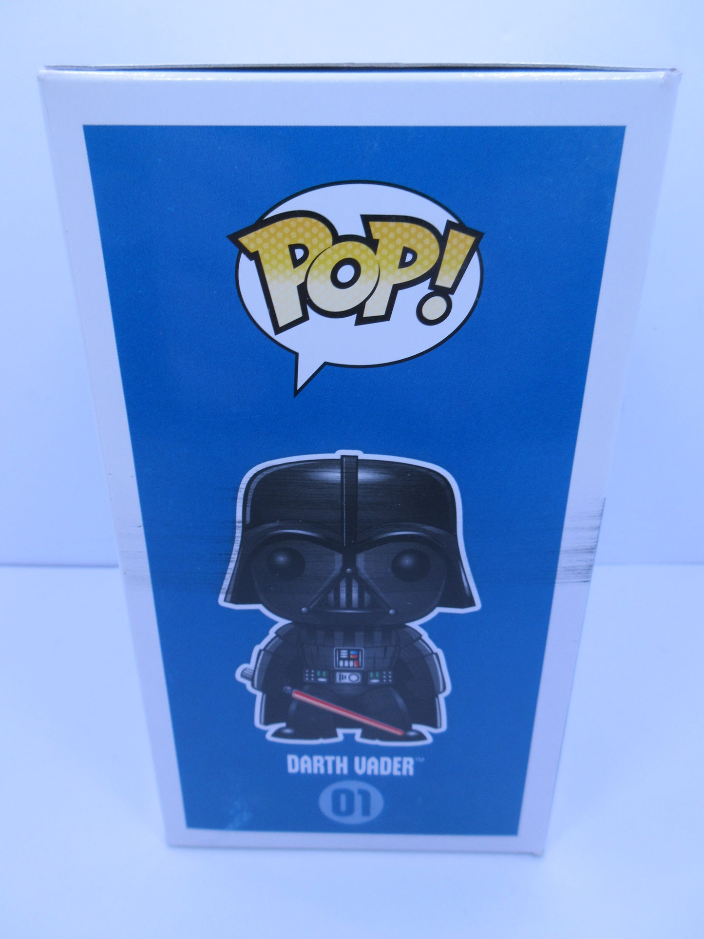 Star Wars - Darth Vader (Chrome) #01 Blue Box 2018 Funko Pop Vinyl