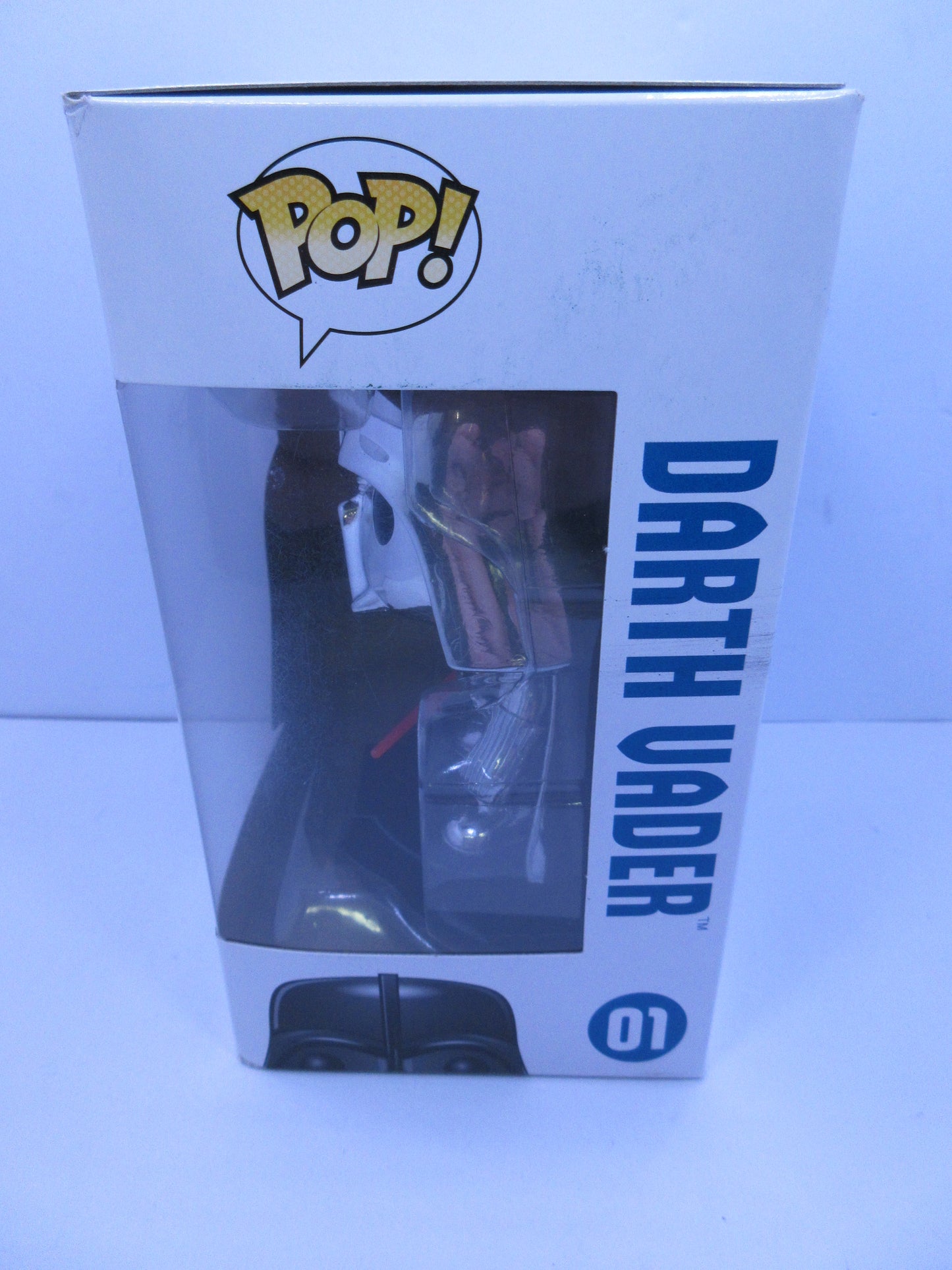 Star Wars - Darth Vader (Chrome) #01 Blue Box 2018 Funko Pop Vinyl