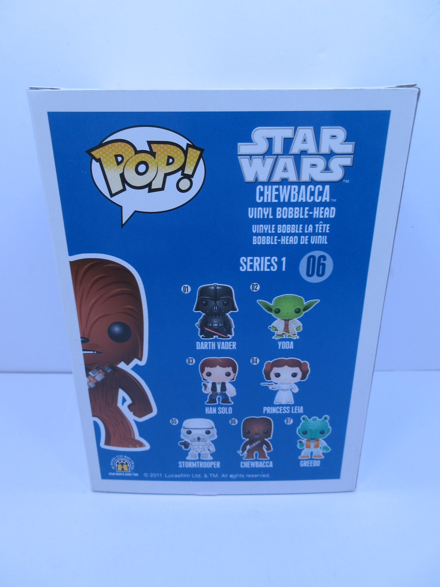 Star Wars - Chewbacca #06 Blue Box 2016 Funko Pop Vinyl Figure