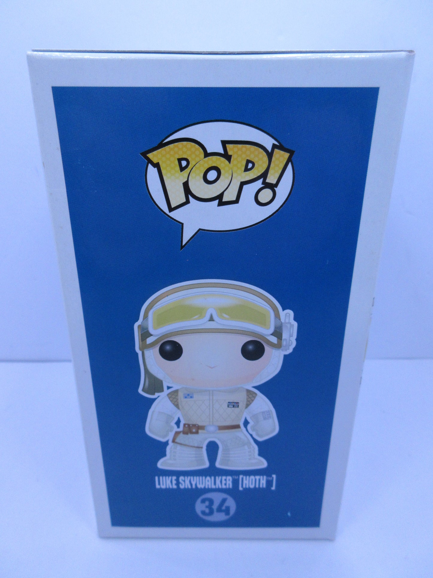 Star Wars - Luke Skywalker (Hoth) #34 Blue Box 2014 Funko Pop Vinyl