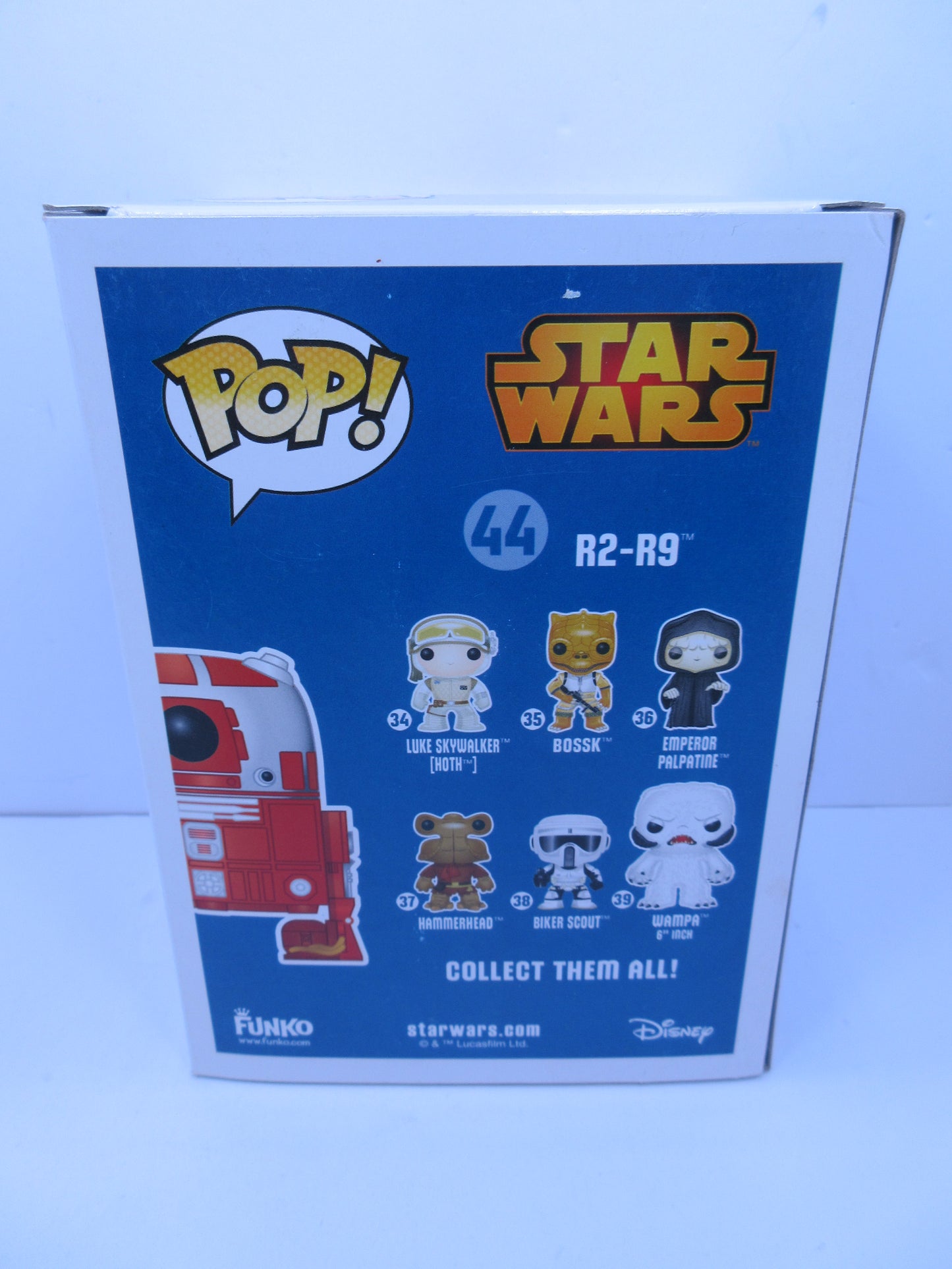 Star Wars - R2-R9 #44 Blue Box 2015 Galactic Convention Exclusive Funko Pop Vinyl Figure