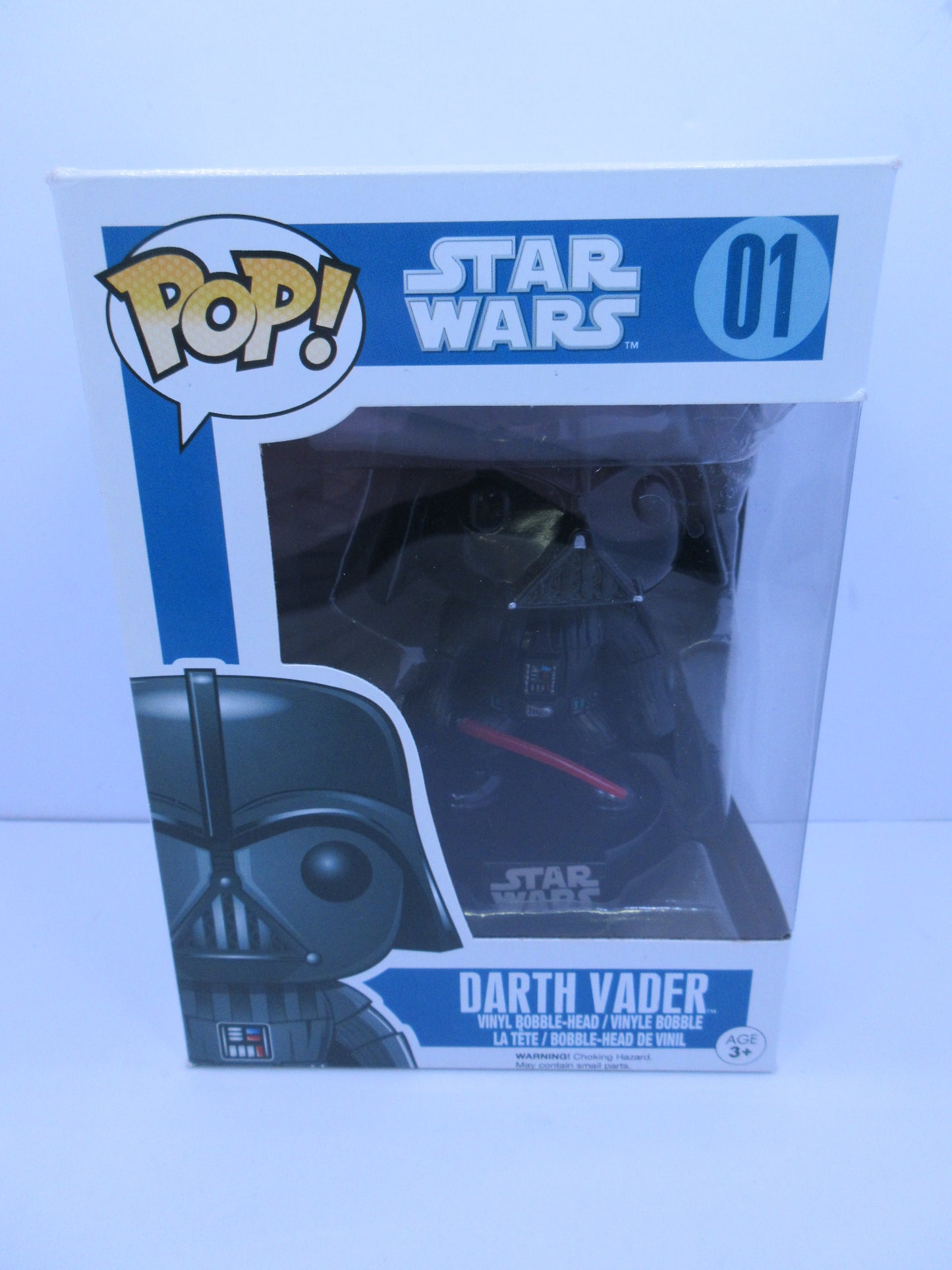 Star Wars - Darth Vader #01 Blue Box Funko Pop Vinyl