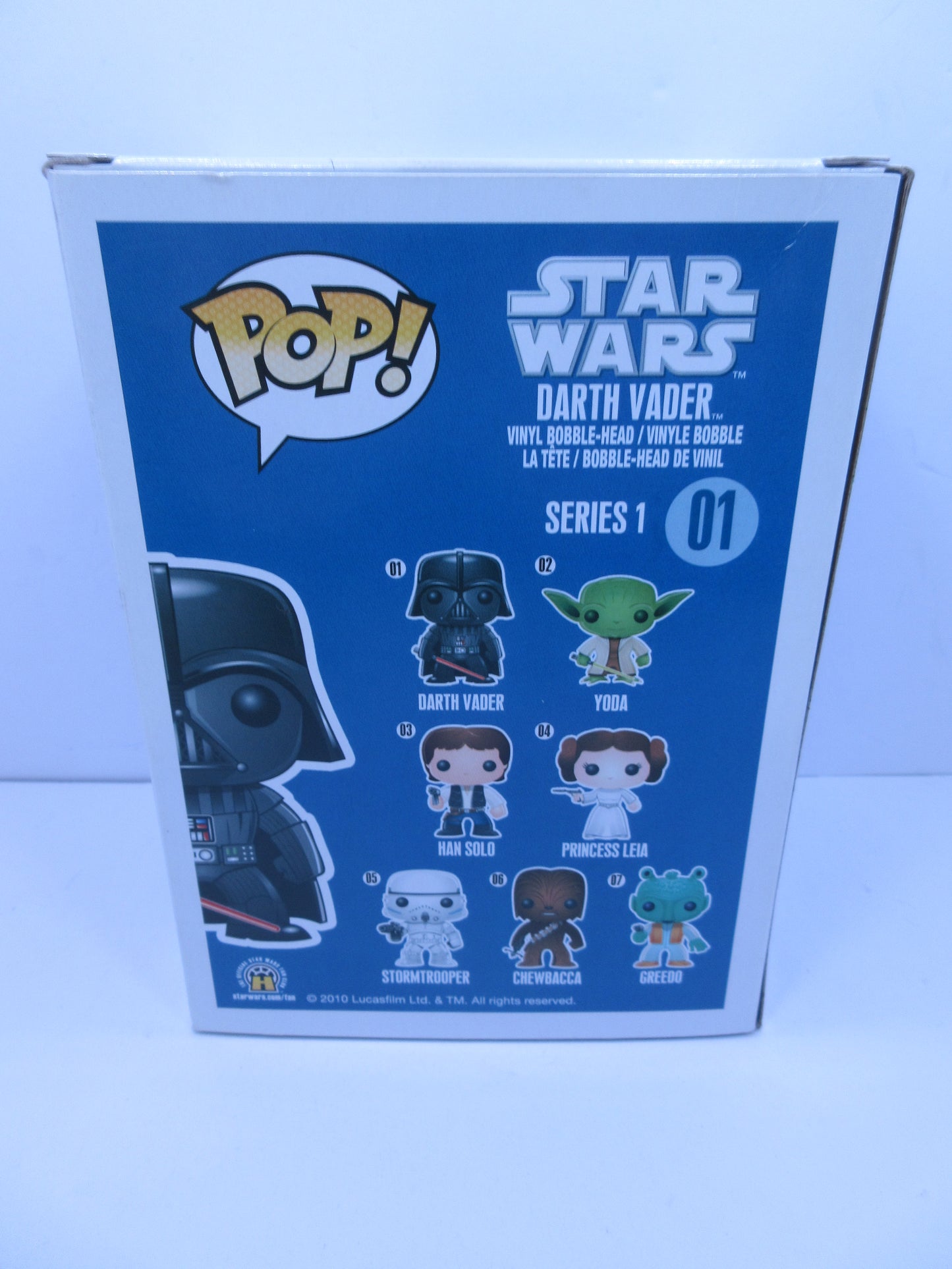 Star Wars - Darth Vader #01 Blue Box Funko Pop Vinyl