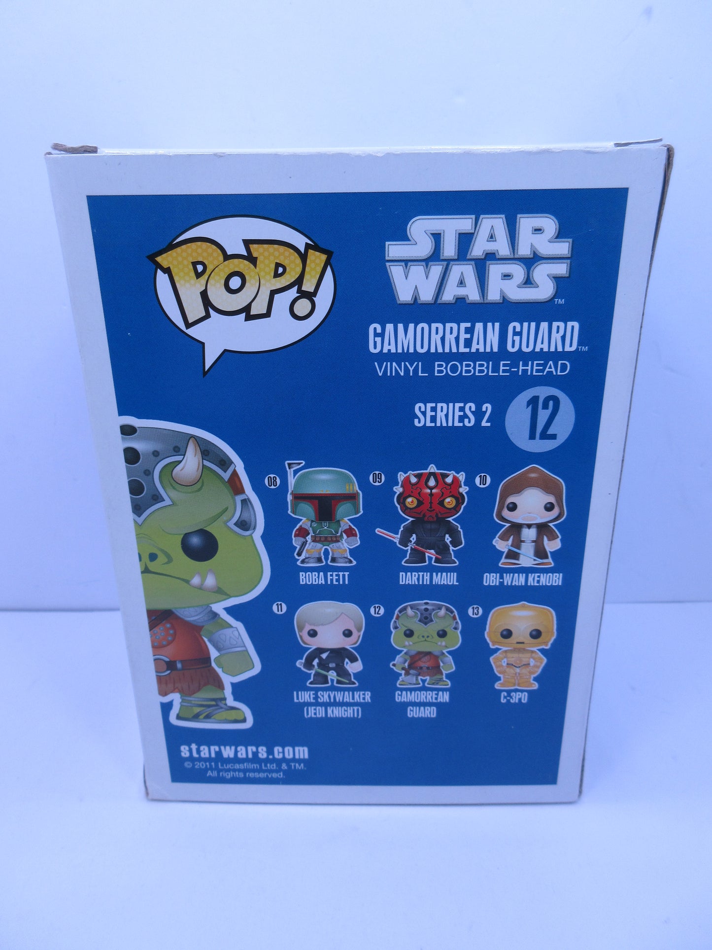 Star Wars - Gamorrean Guard #12 Blue Box 2012 Funko Pop Vinyl